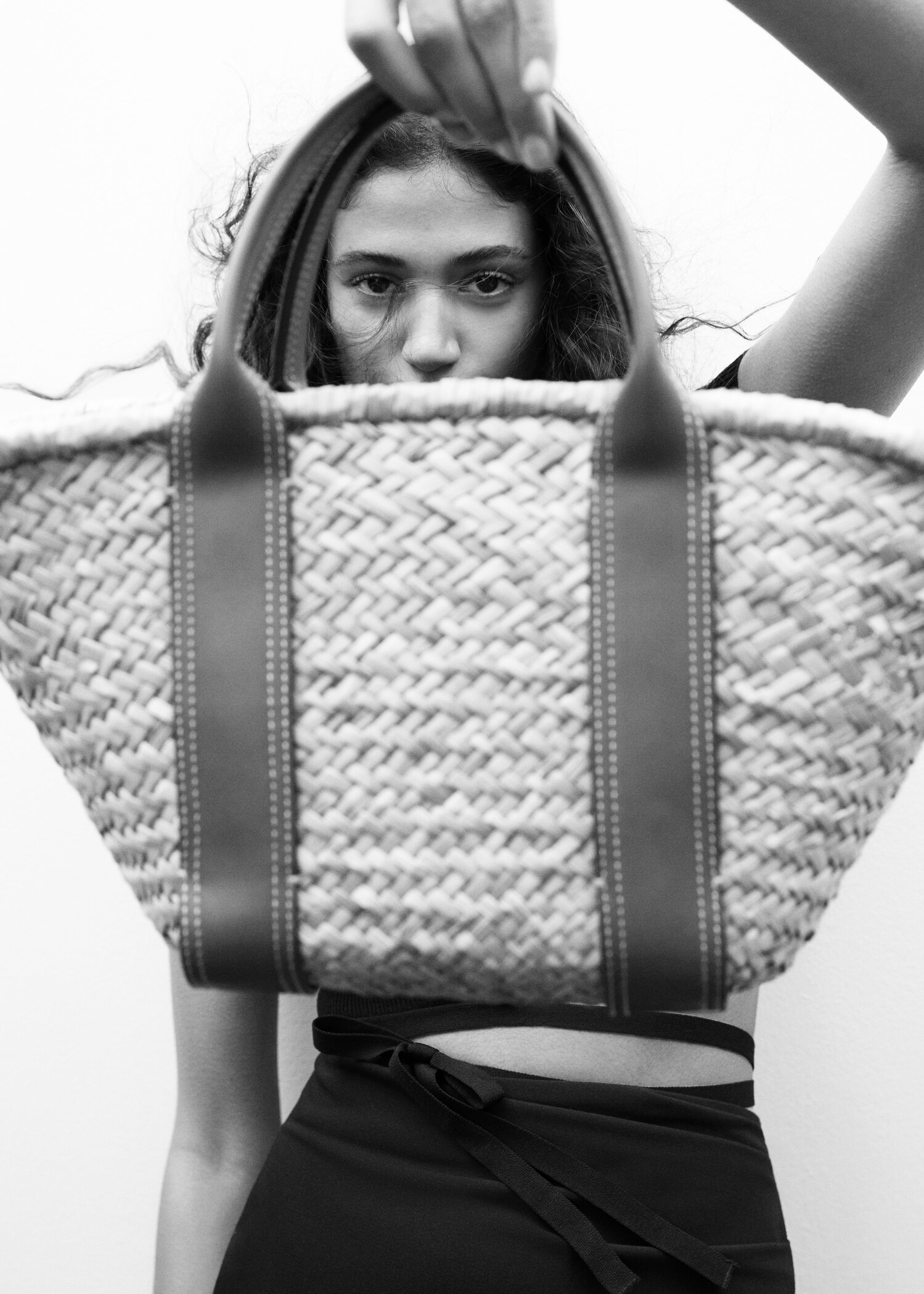 Bolso capazo doble asa - Plano general