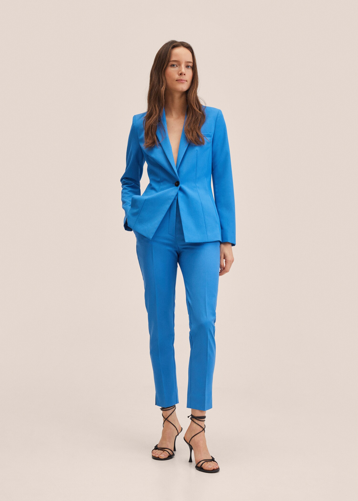 Oblekové kalhoty slim fit - Celkový náhled