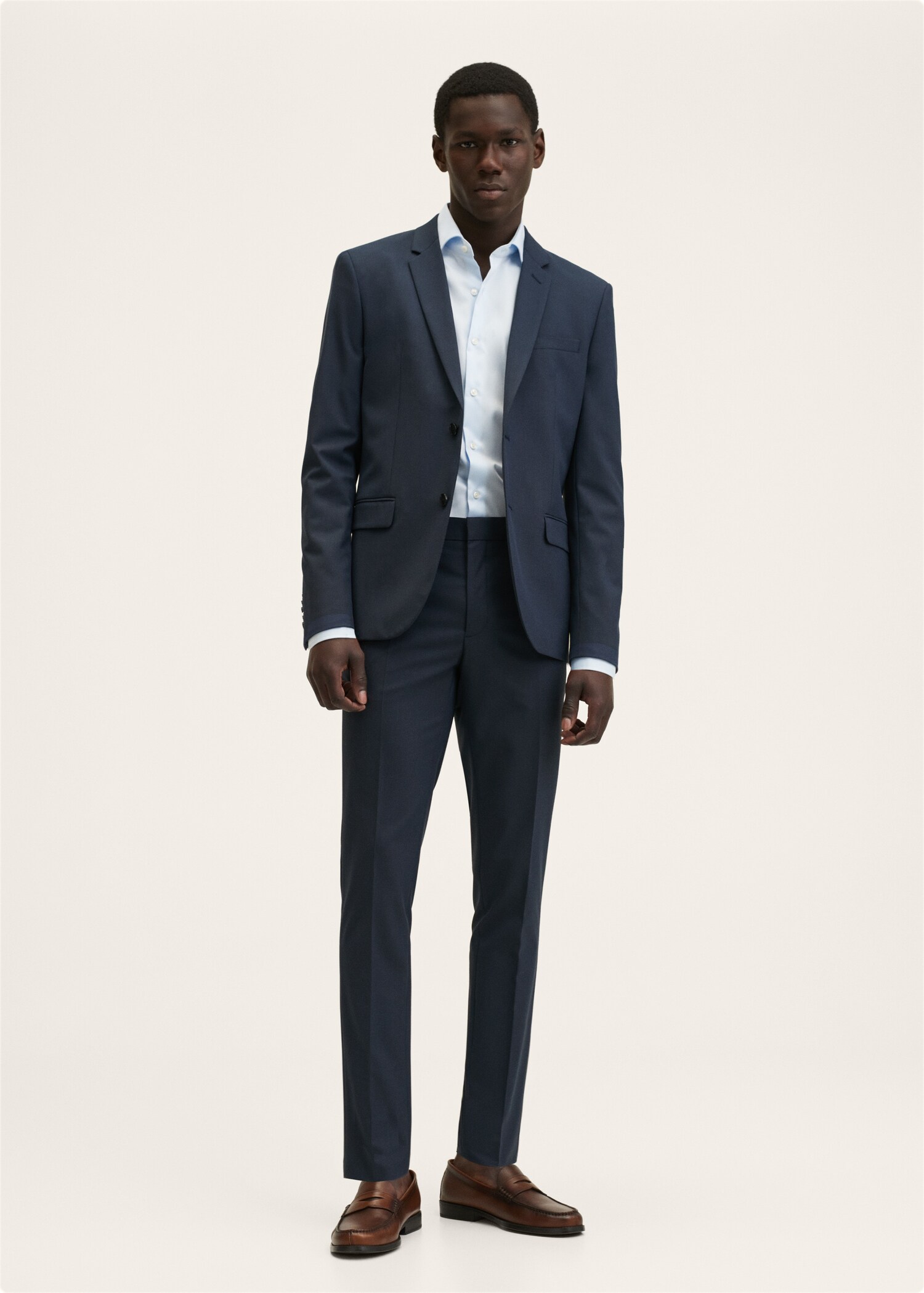 Oblekové sako super slim fit - Celkový náhled