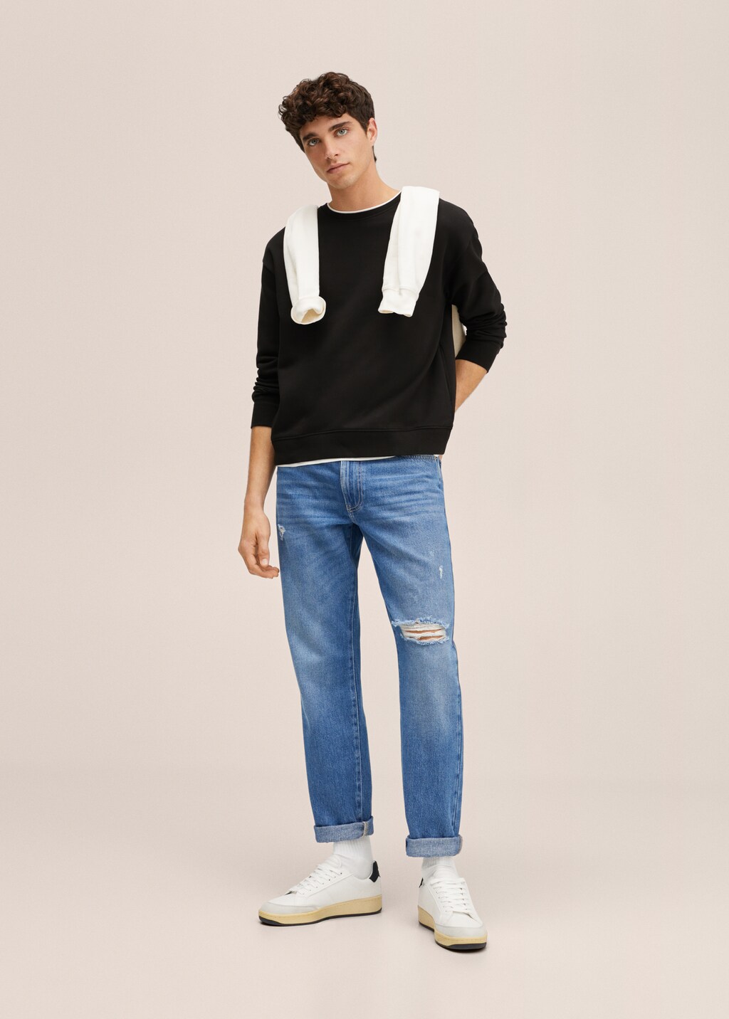 Mango basics sweater hot sale