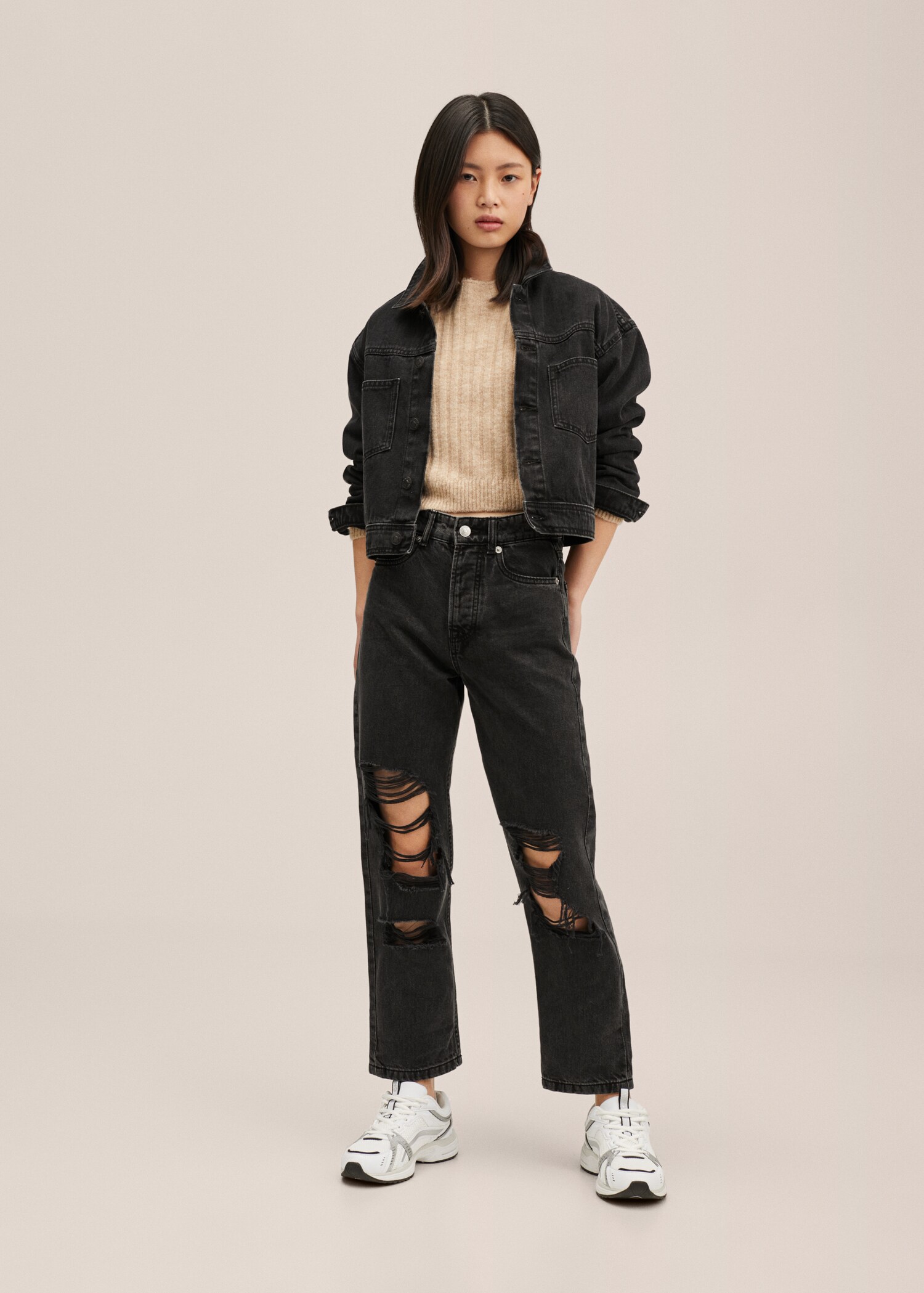 Jeans strappi decorativi - Piano generale