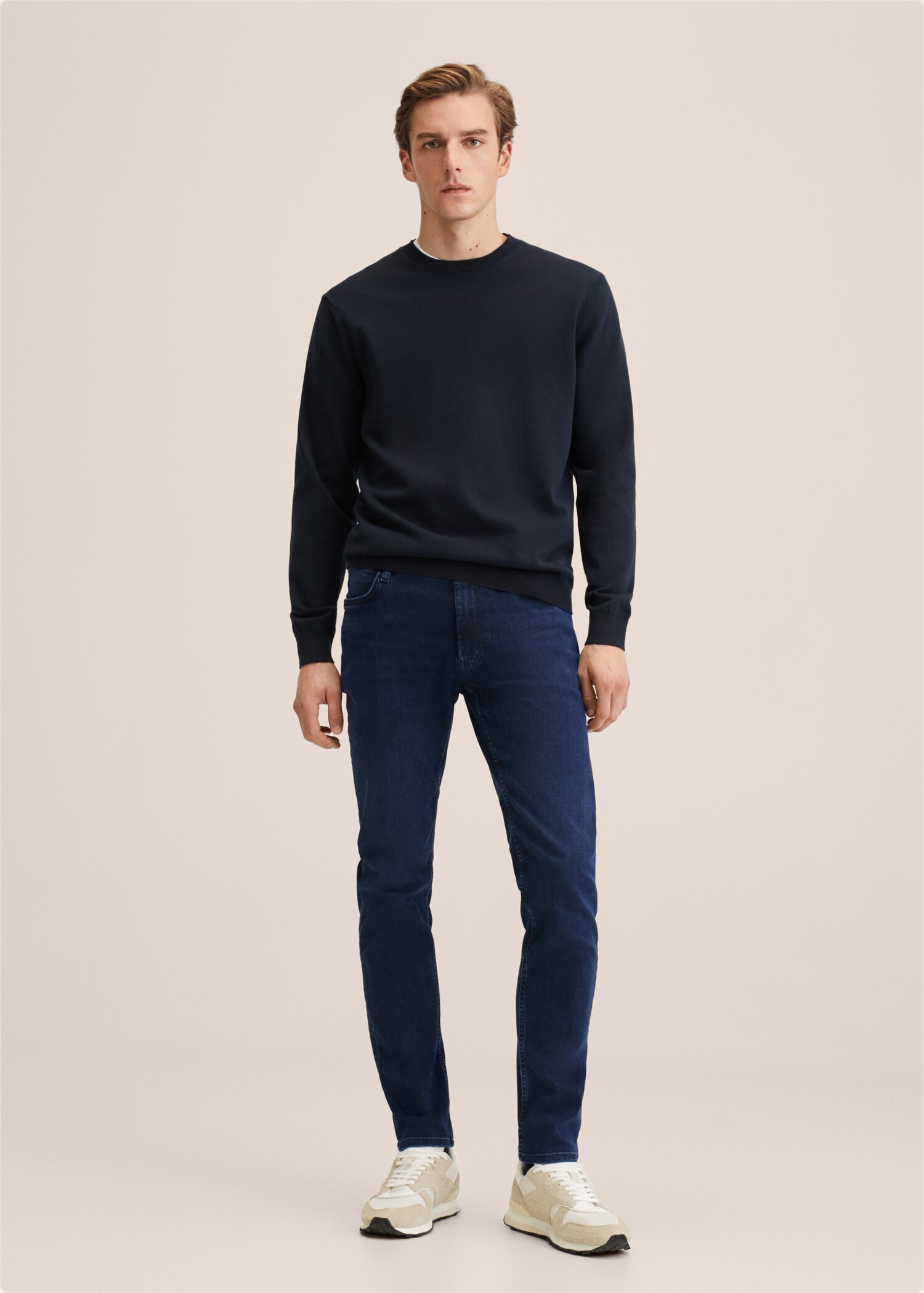 Patrick slim-fit ultra soft-touch jeans - General plane