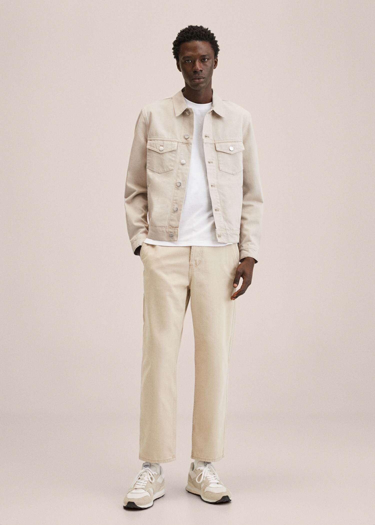 Blouson denim écru - Plan général