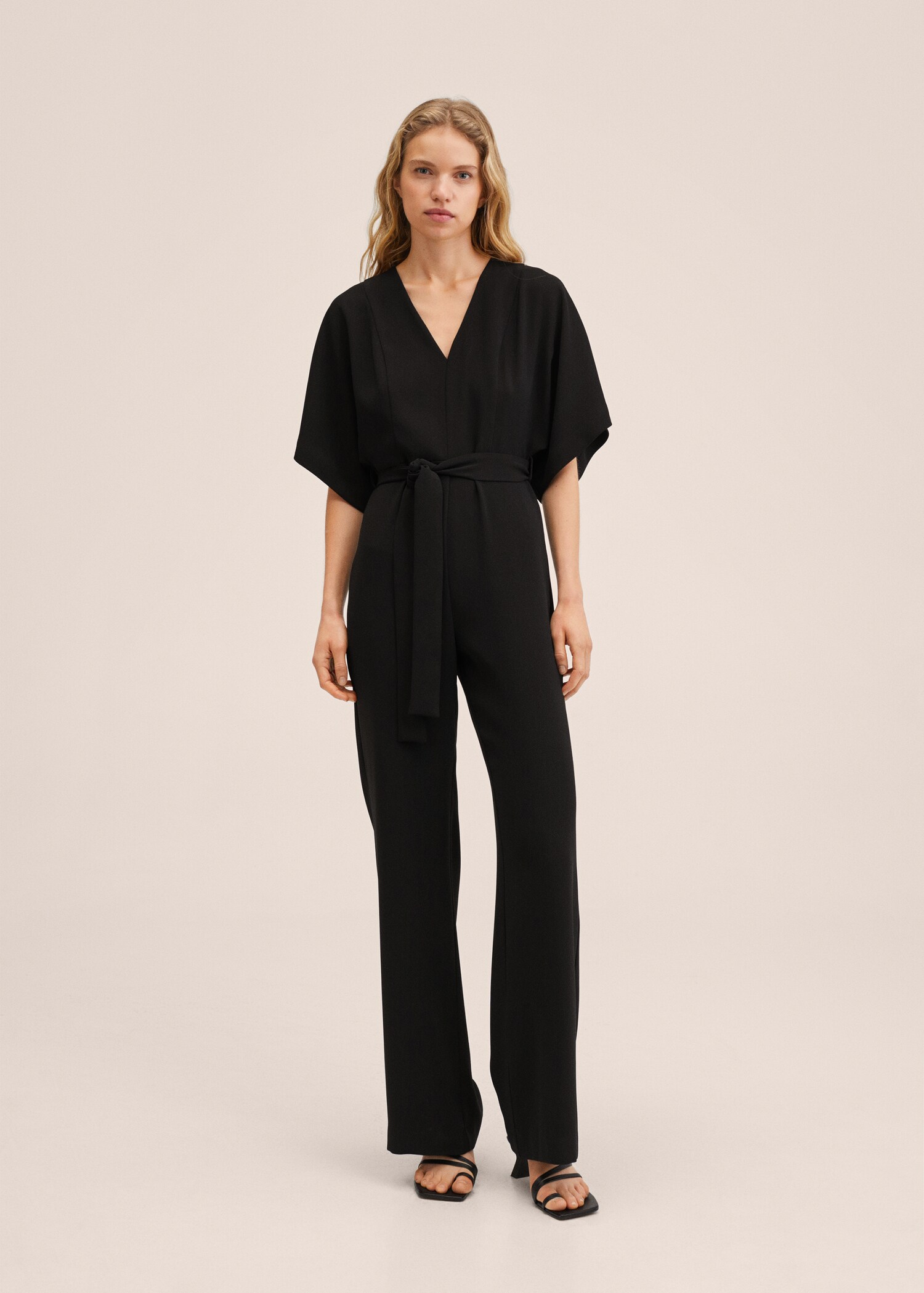 Belt long jumpsuit - General plane