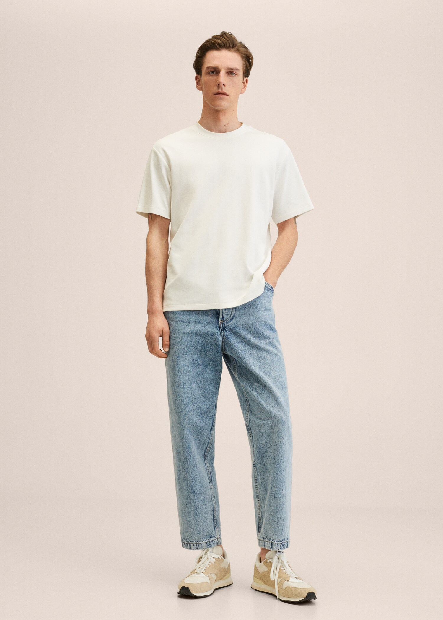 Cotton regular-fit t-shirt - General plane