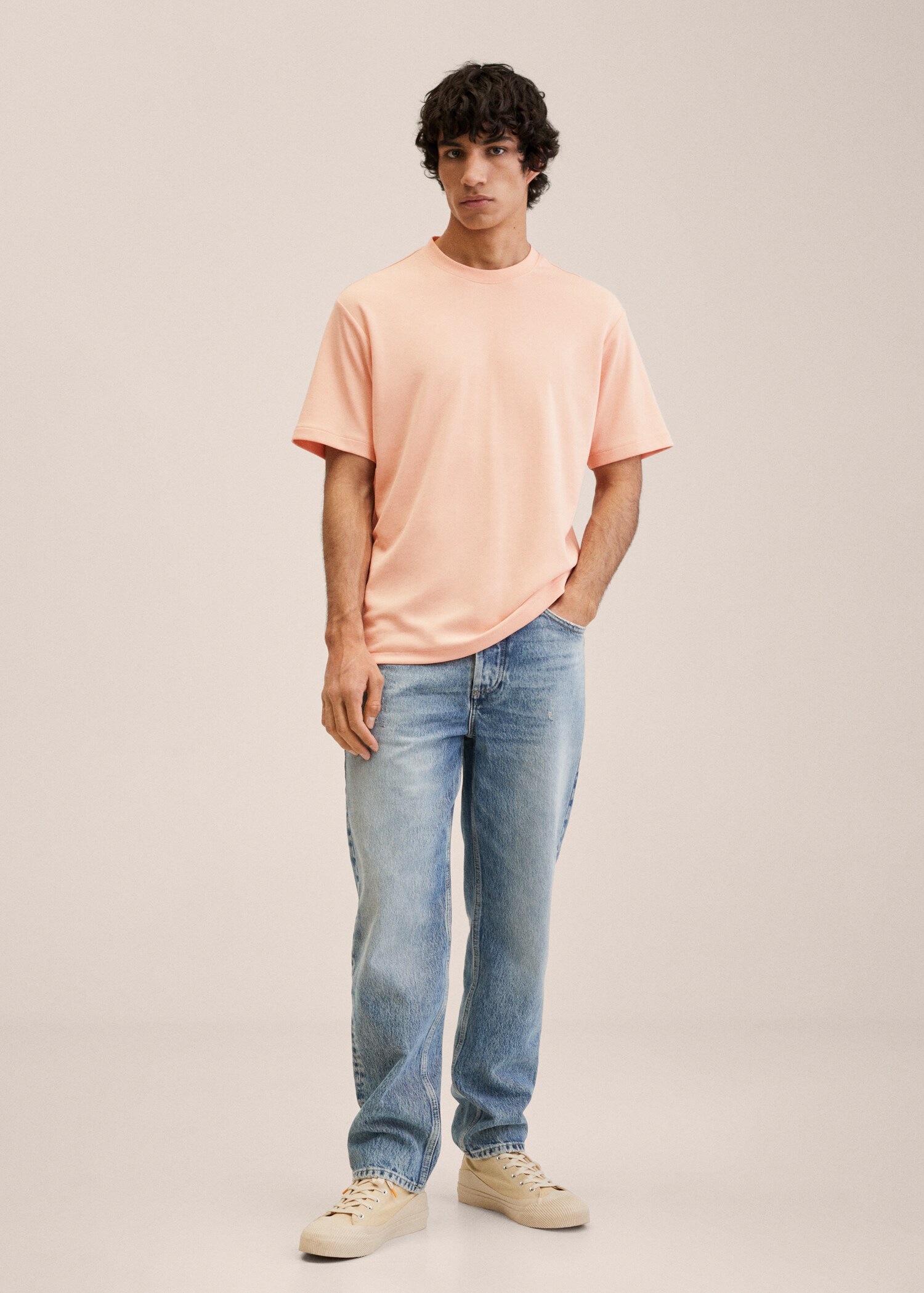 Cotton regular-fit t-shirt - General plane