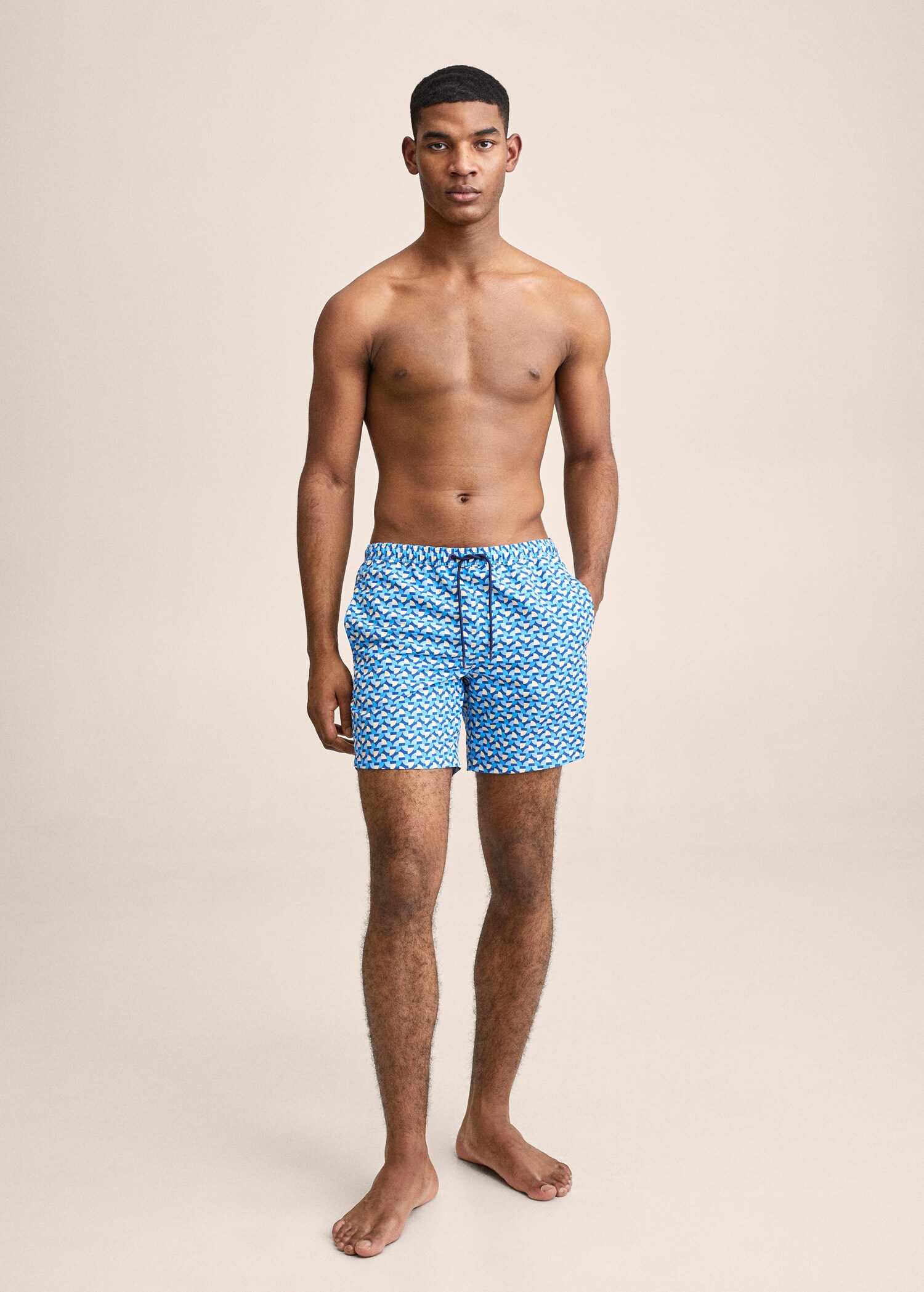 Printed swimsuit - General plane