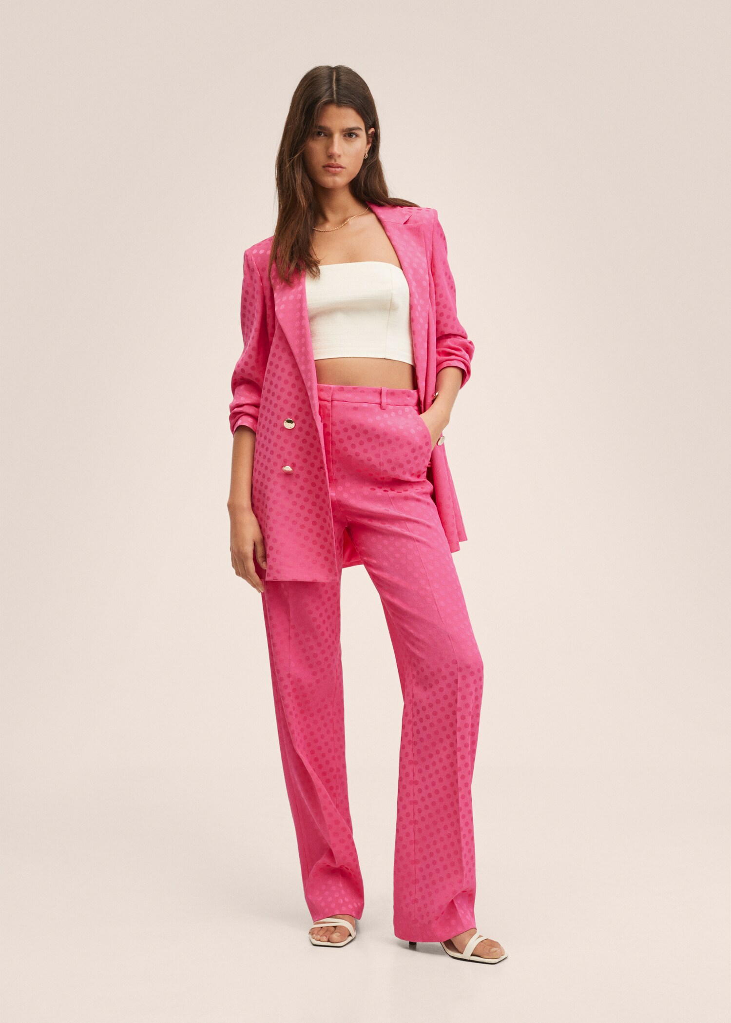 Pantalón traje lunares - Plano general