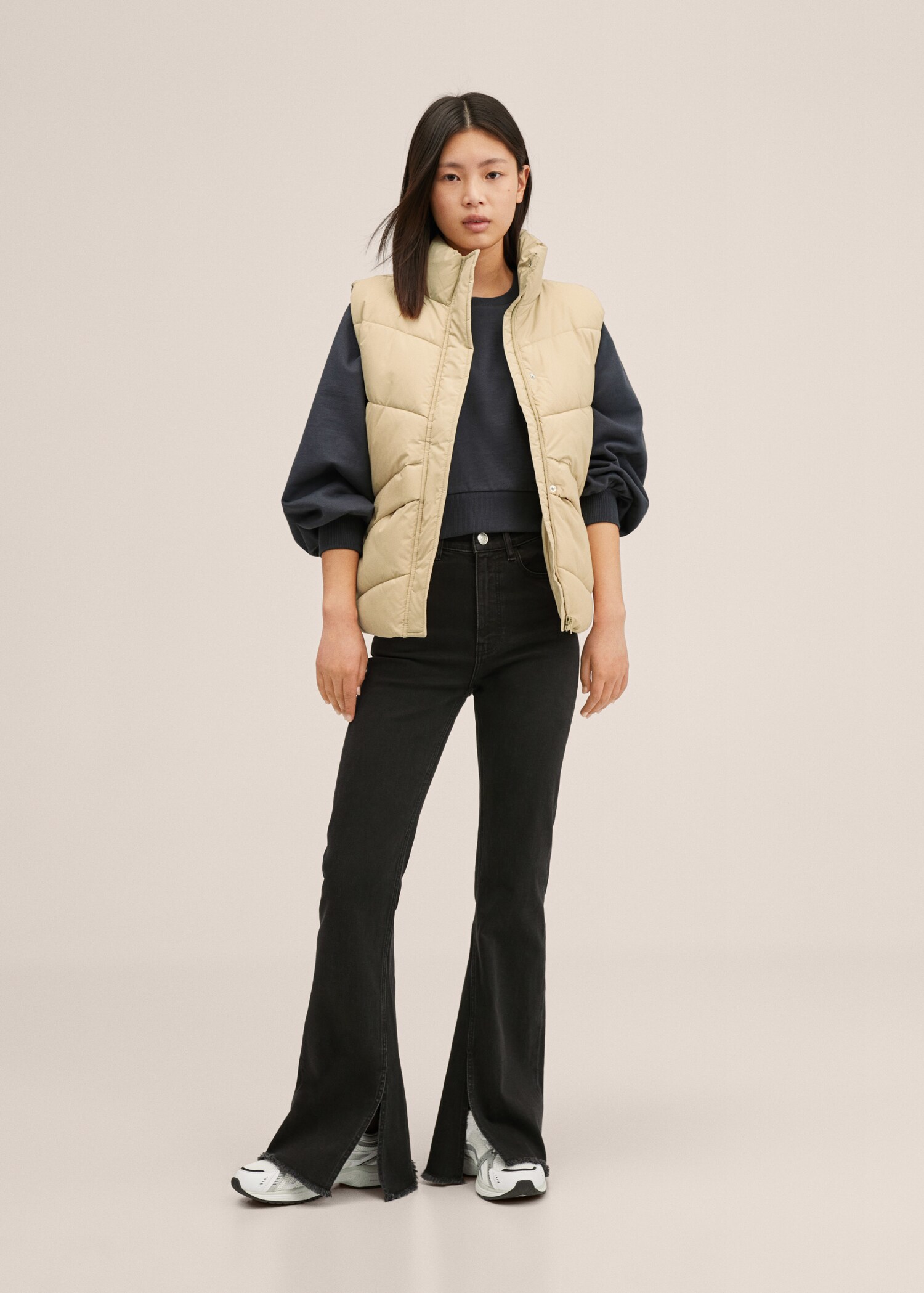 Quilted gilet - General plane
