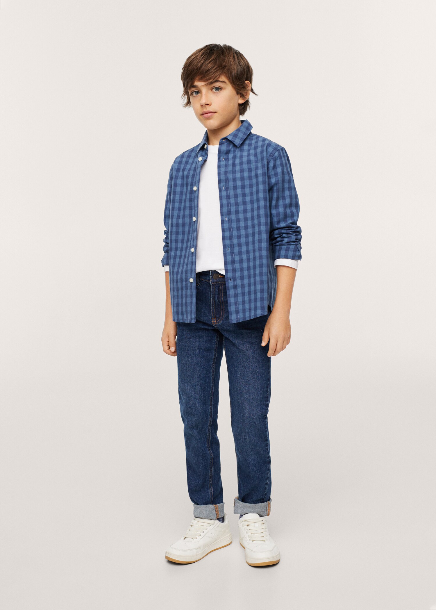 Camisa cuadro vichy - Plano general