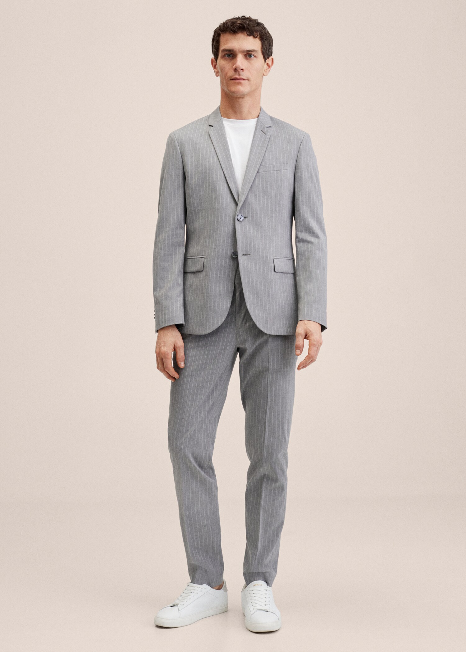 Oblekové kalhoty super slim fit - Celkový náhled