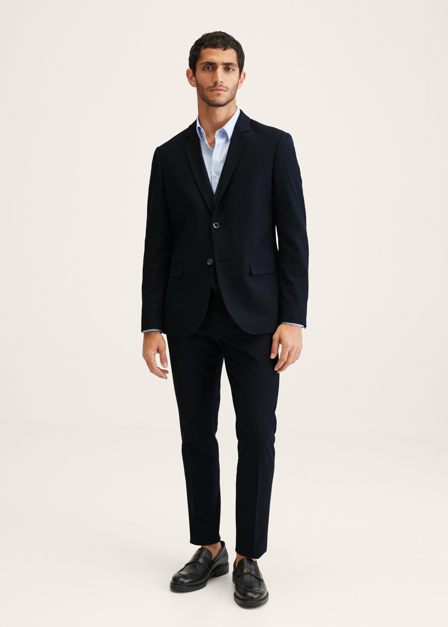 Oblekové sako super slim fit - Celkový náhled