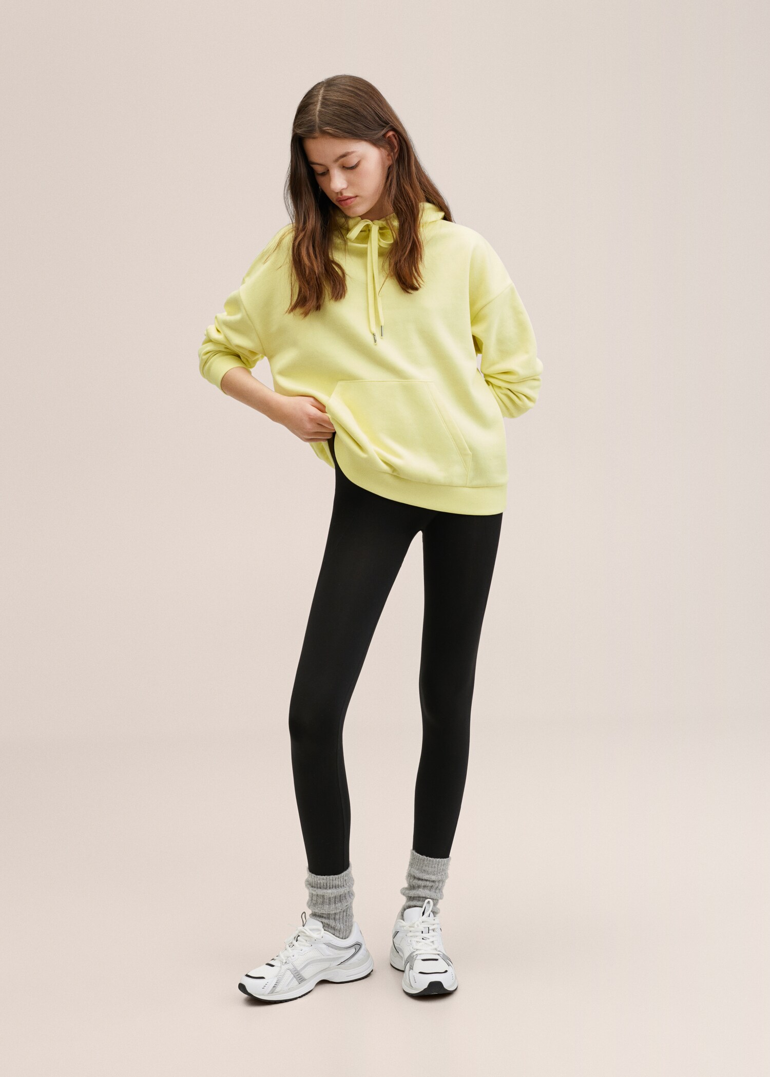 Sudadera oversize capucha - Plano general