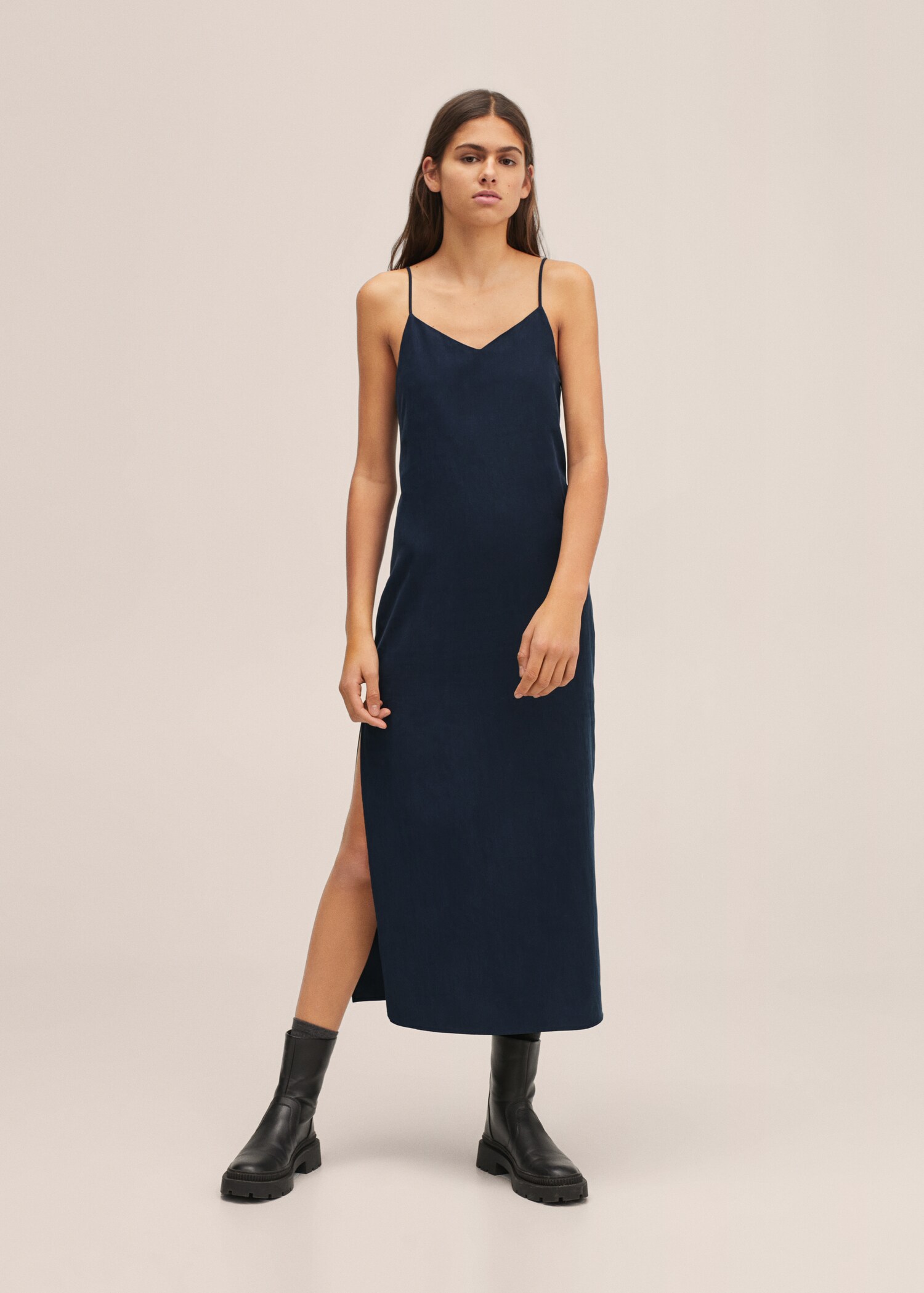 Lyocell slip dress - General plane