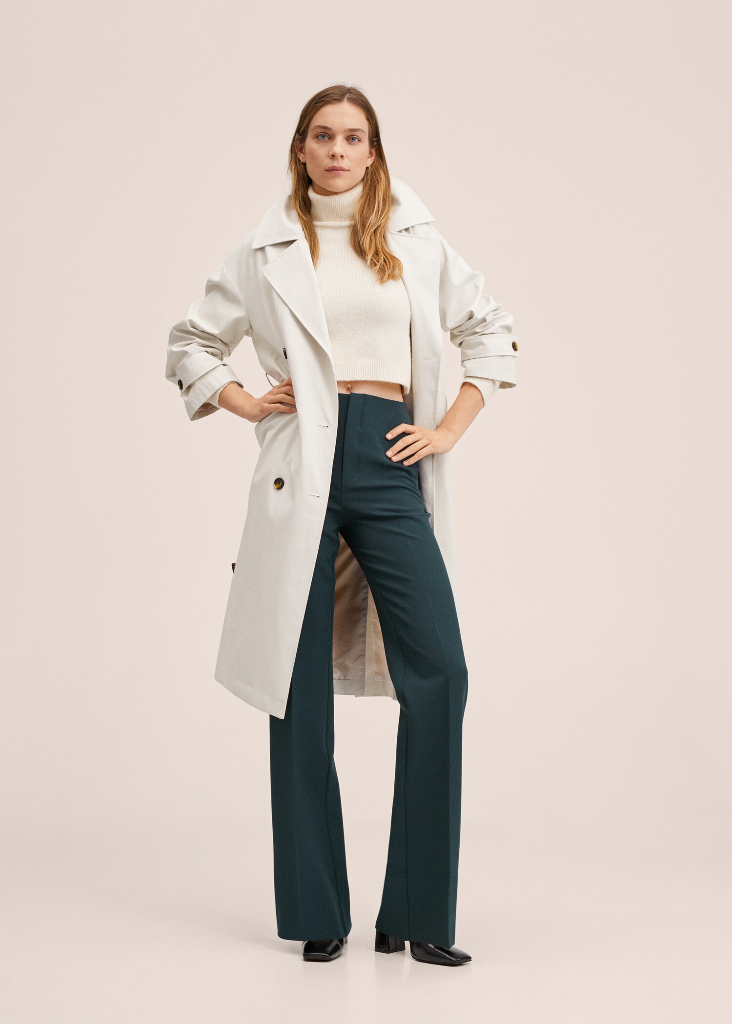 Flared trousers - General plane