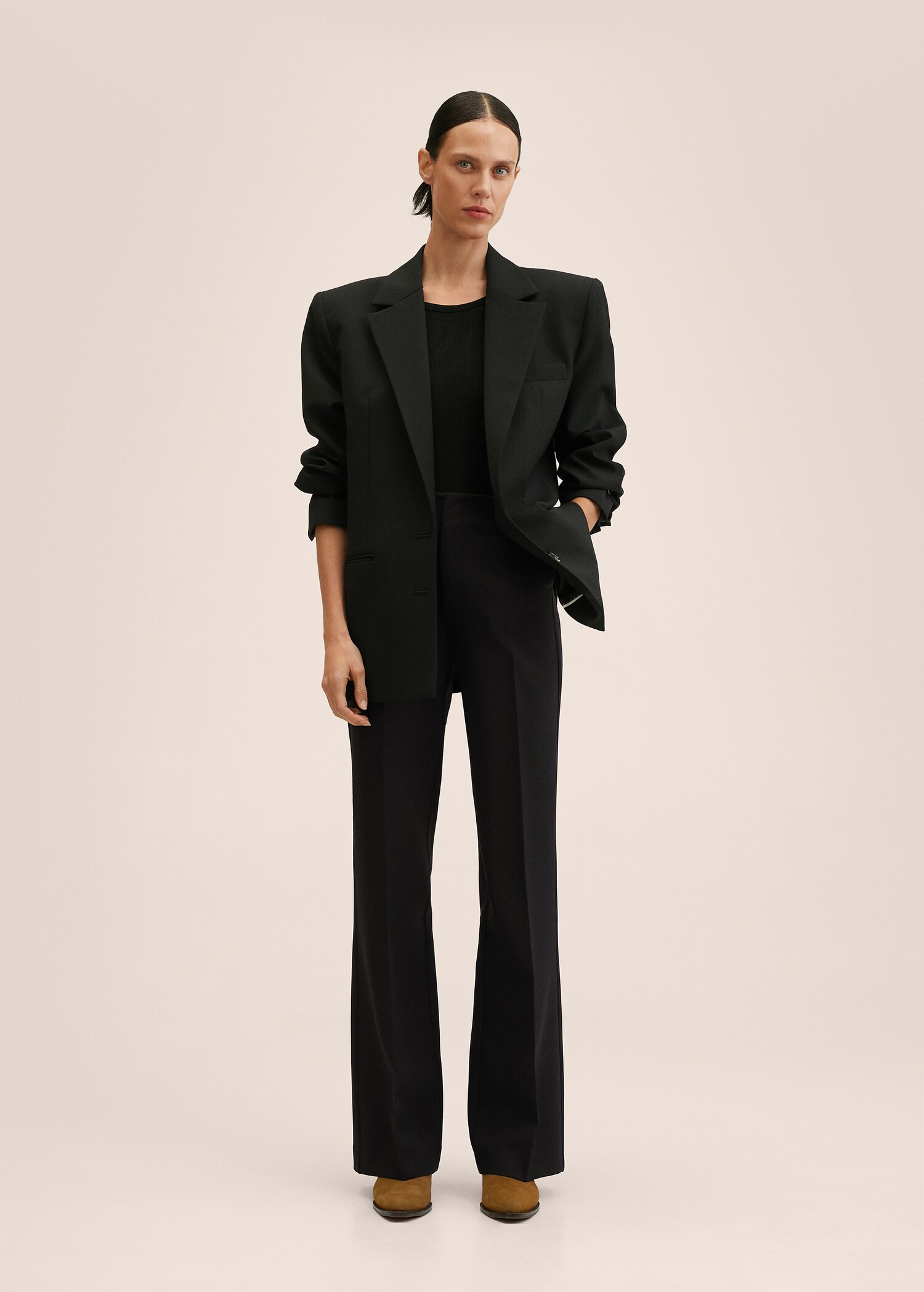 Flared trousers - General plane