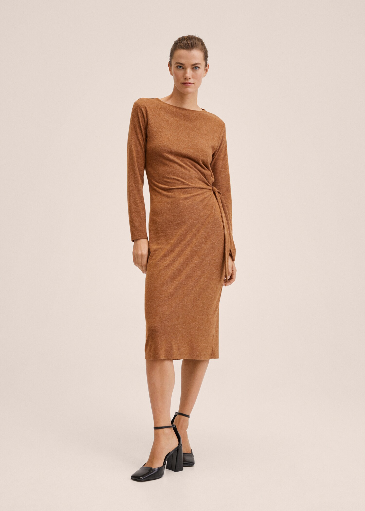 Vestido punto lazo - Plano general