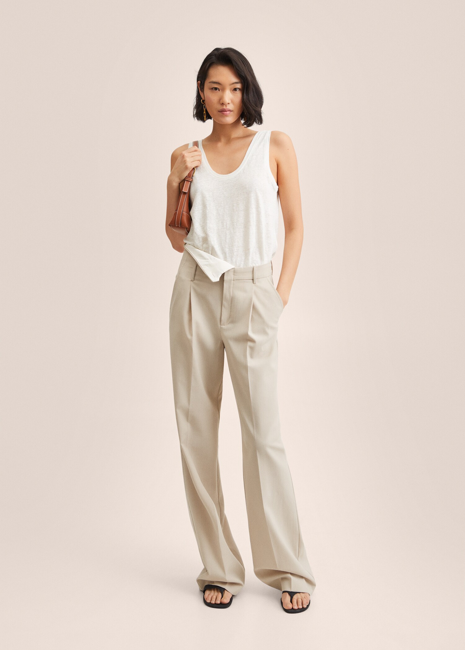 100% linen top - General plane