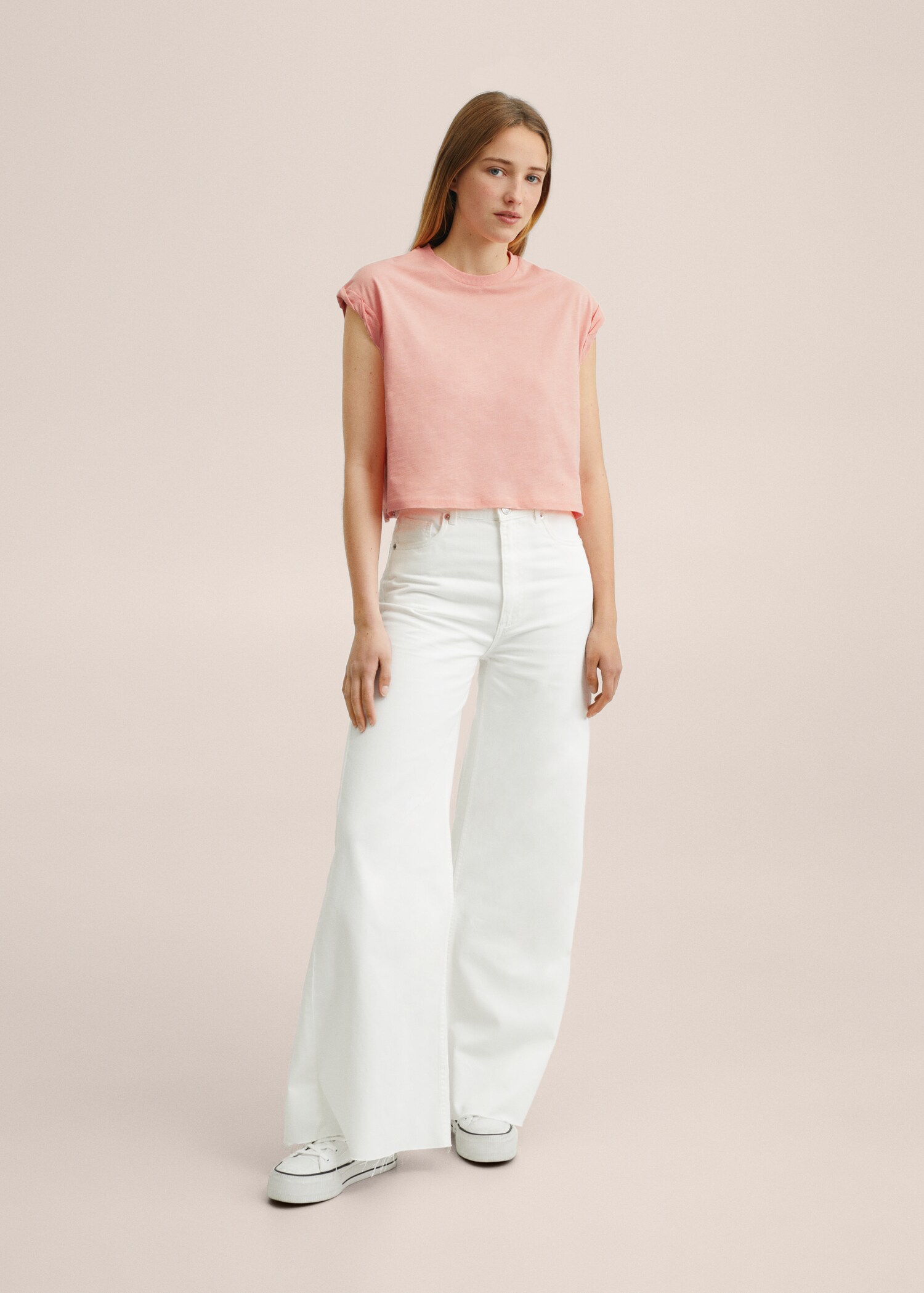 Cotton sleeveless t-shirt - General plane