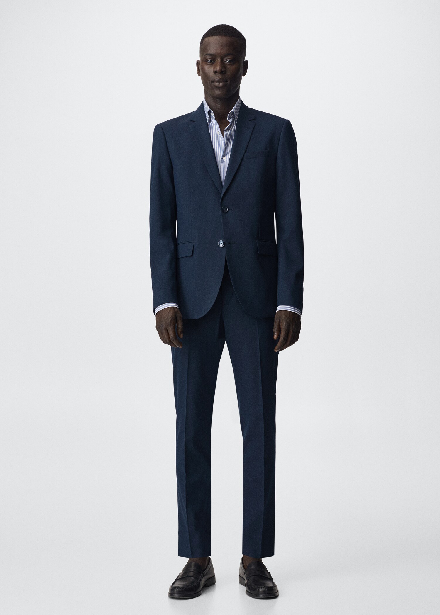 Super Slim Fit-Anzughose - Allgemeine Ansicht