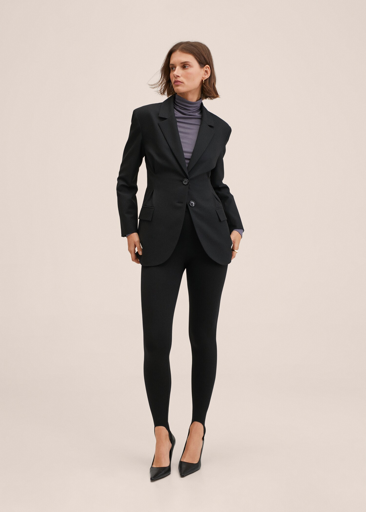 Basic-Leggings Fuseau - Allgemeine Ansicht