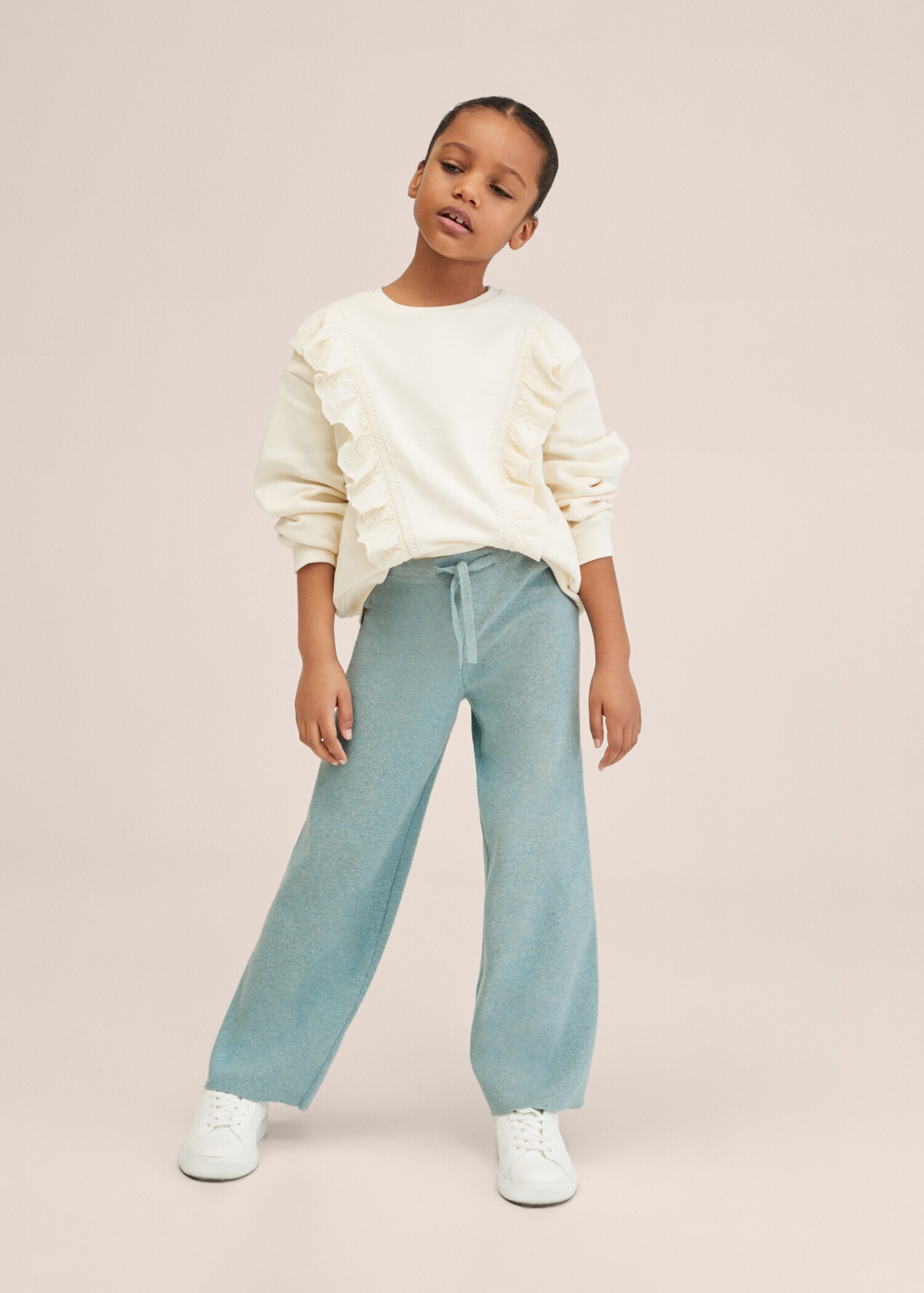 Bavlněné kalhoty culottes - Celkový náhled