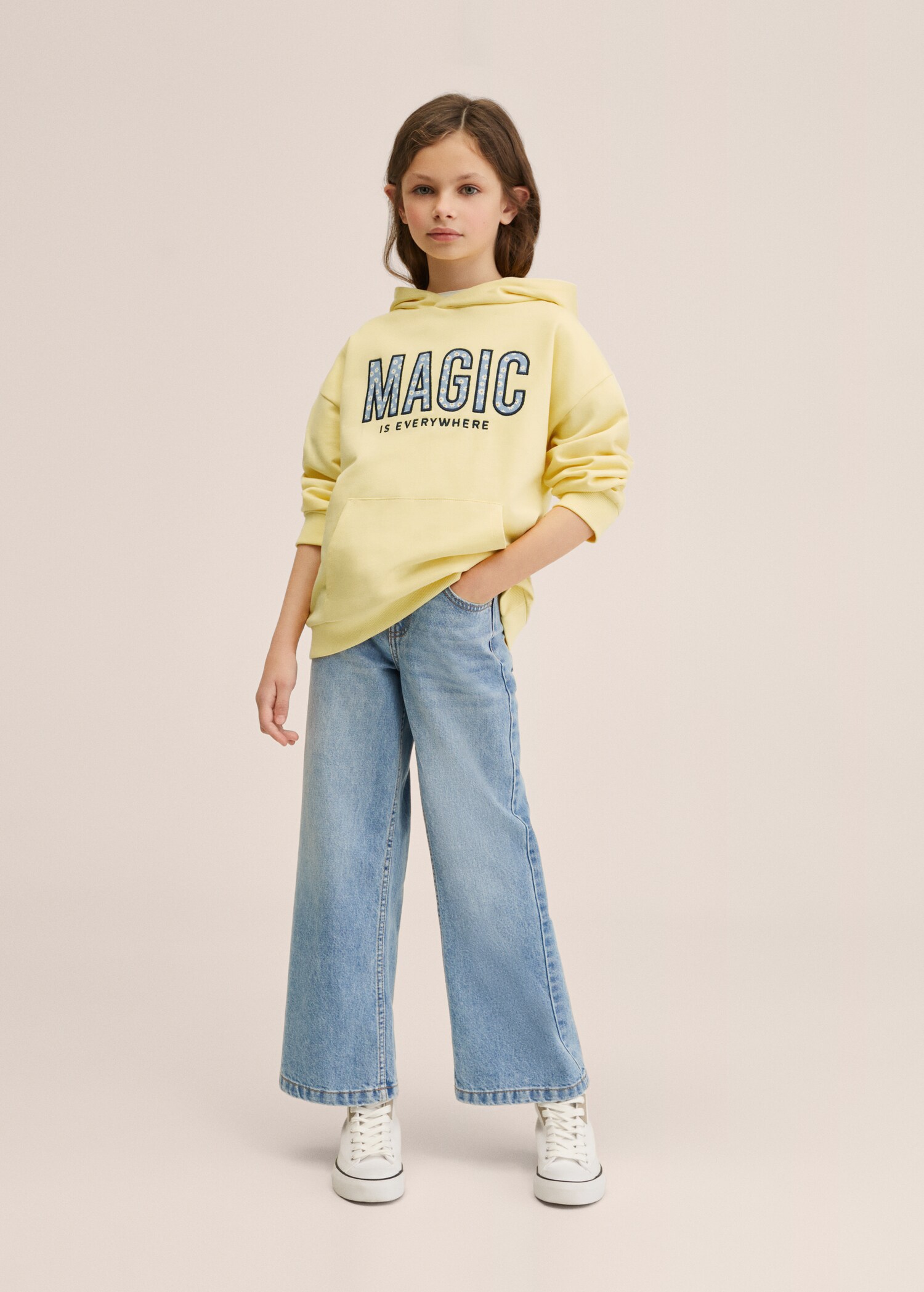 Mikina oversize s nápisem - Celkový náhled