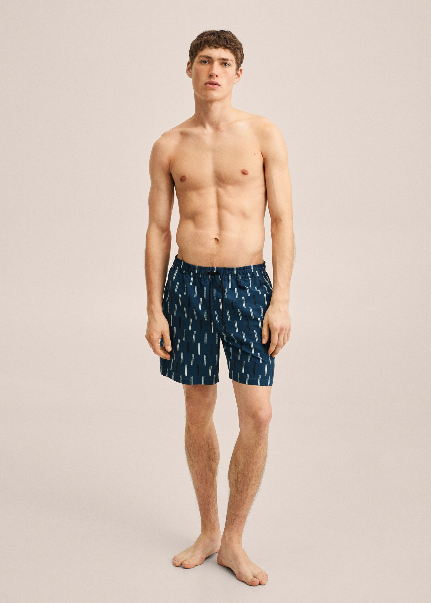 Maillot de bain uni - Plan général