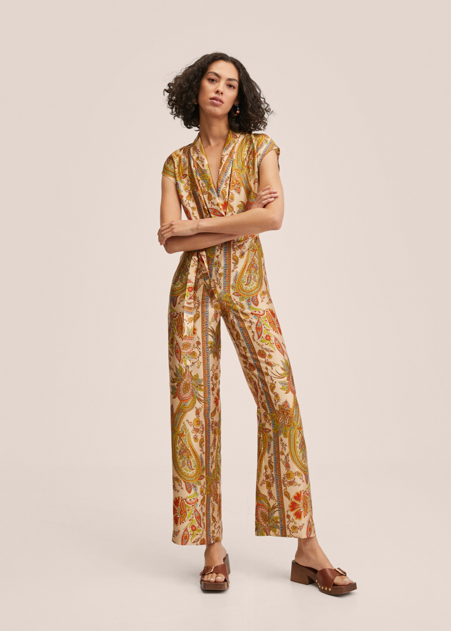 Jumpsuit mit Paisley-Muster - Allgemeine Ansicht