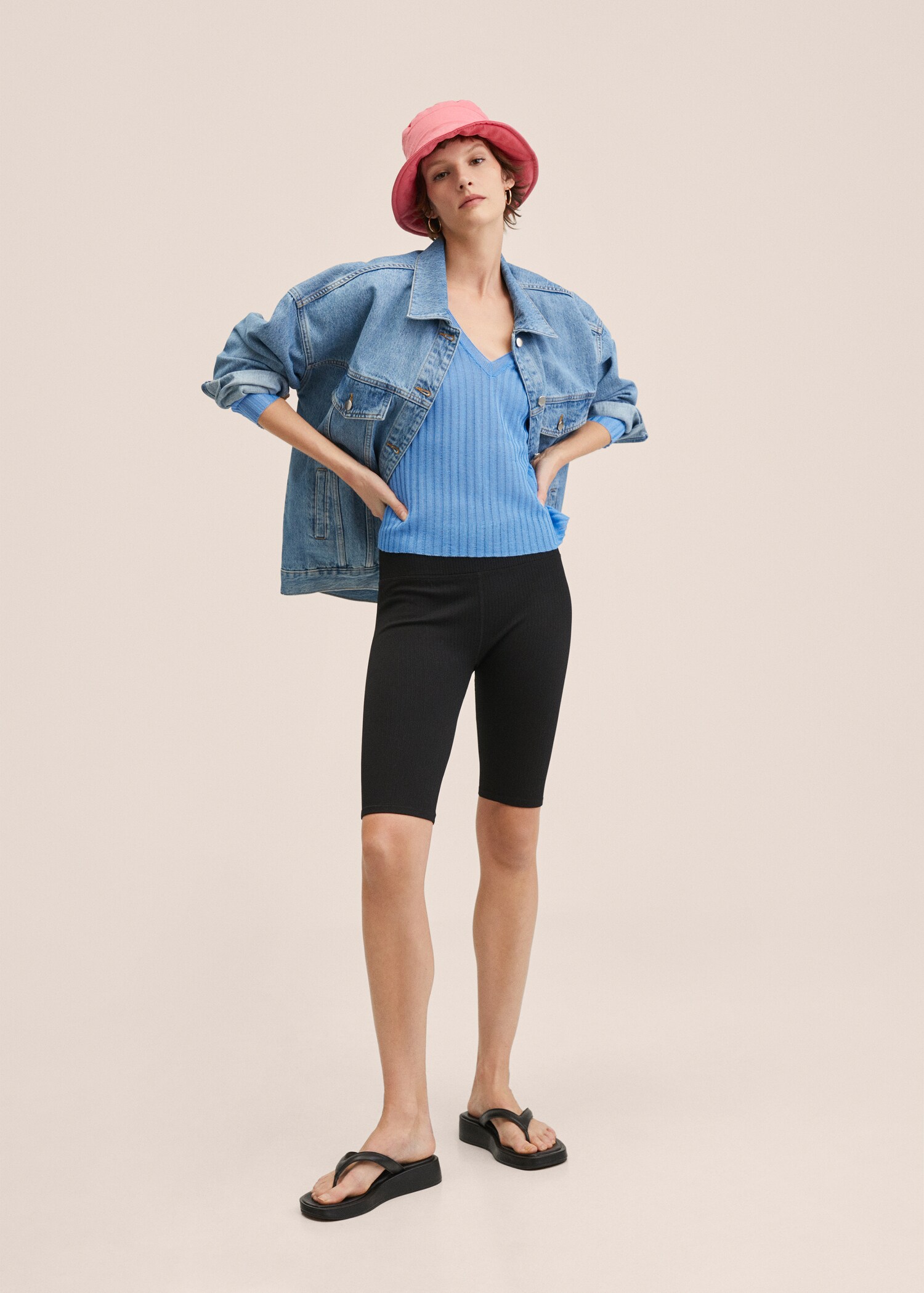 Jersey punto fino oversize - Plano general