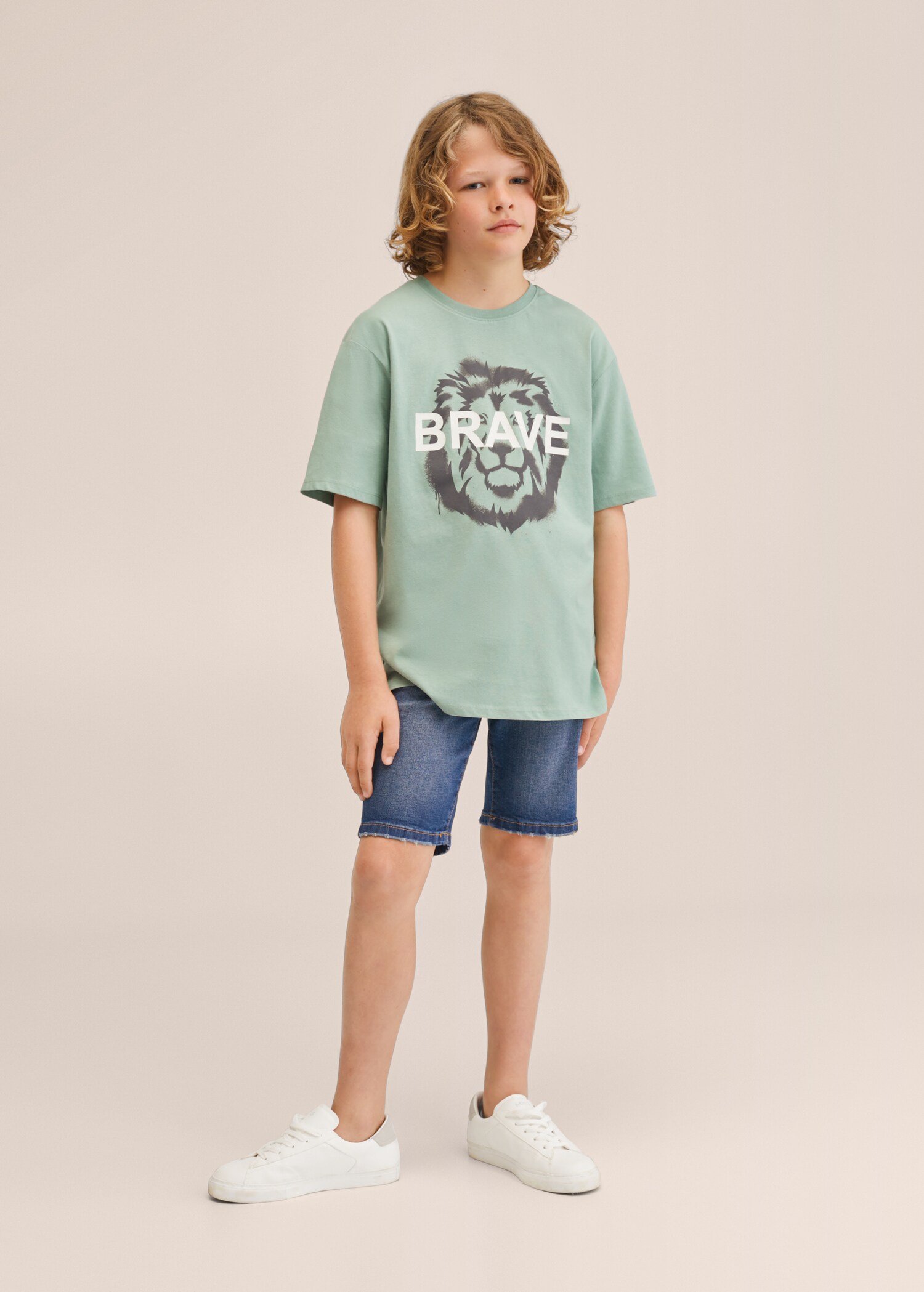 Camiseta algodón dibujo - Plano general