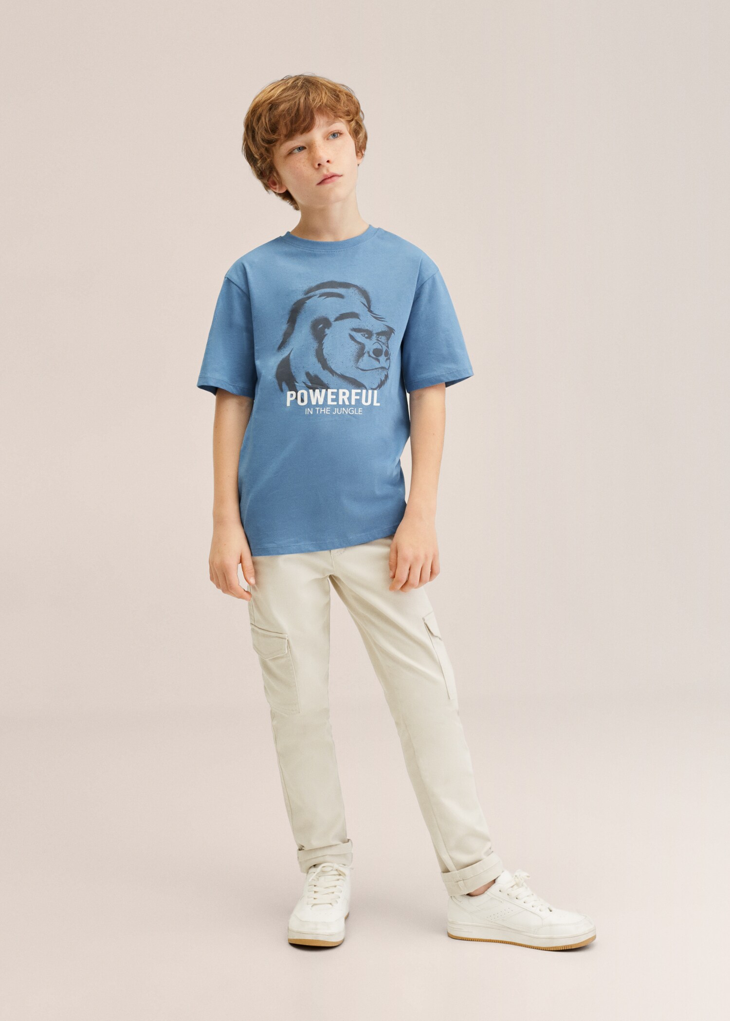 Camiseta algodón dibujo - Plano general