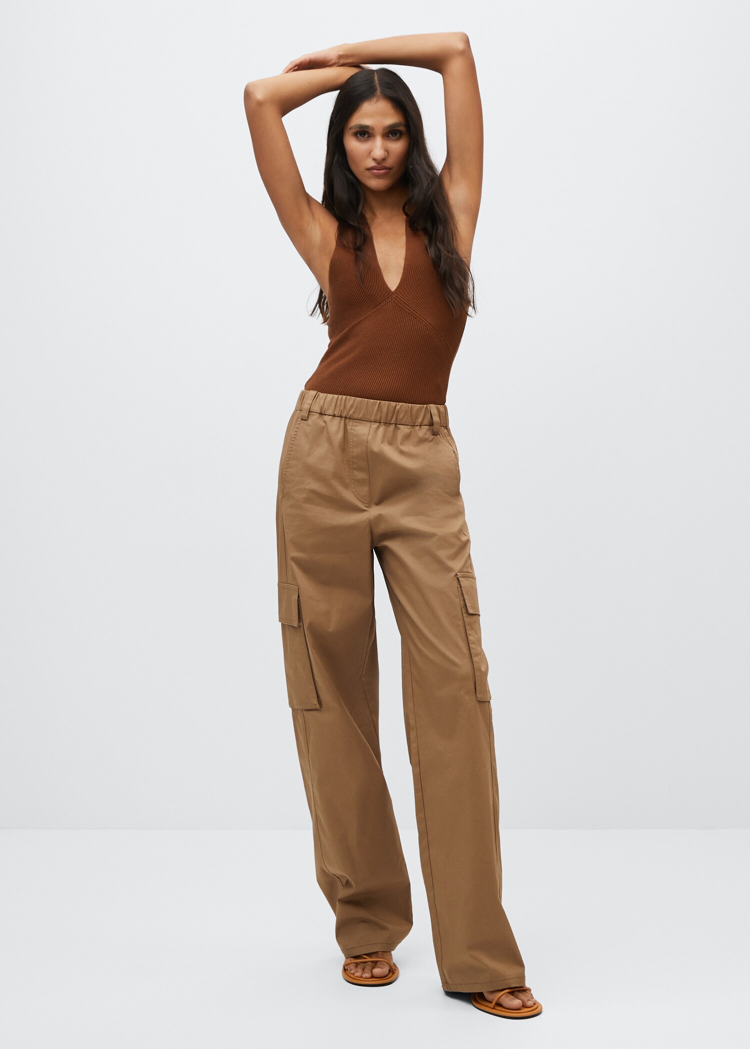Crisscross strap top - General plane