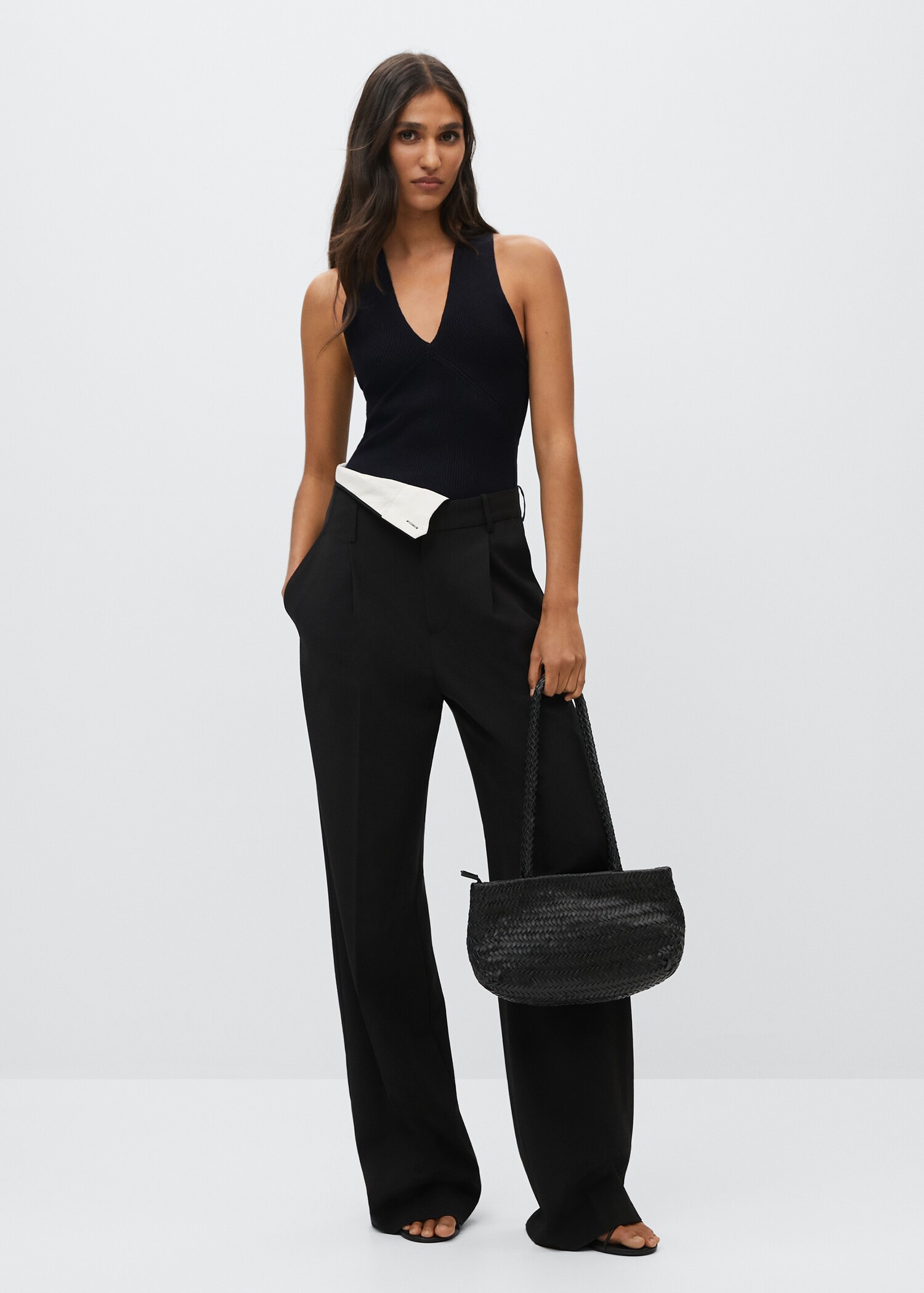 Crisscross strap top - General plane