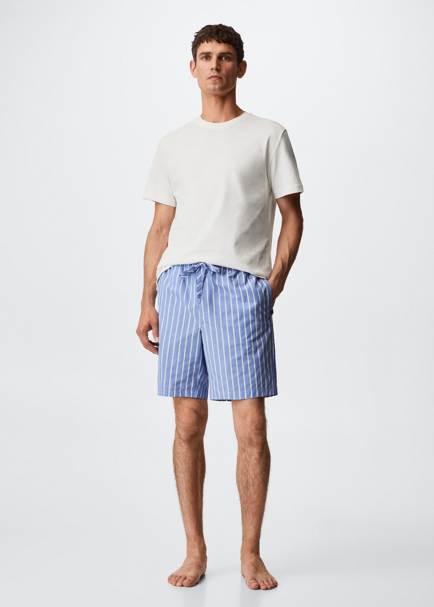 Short cotton pyjamas - General plane