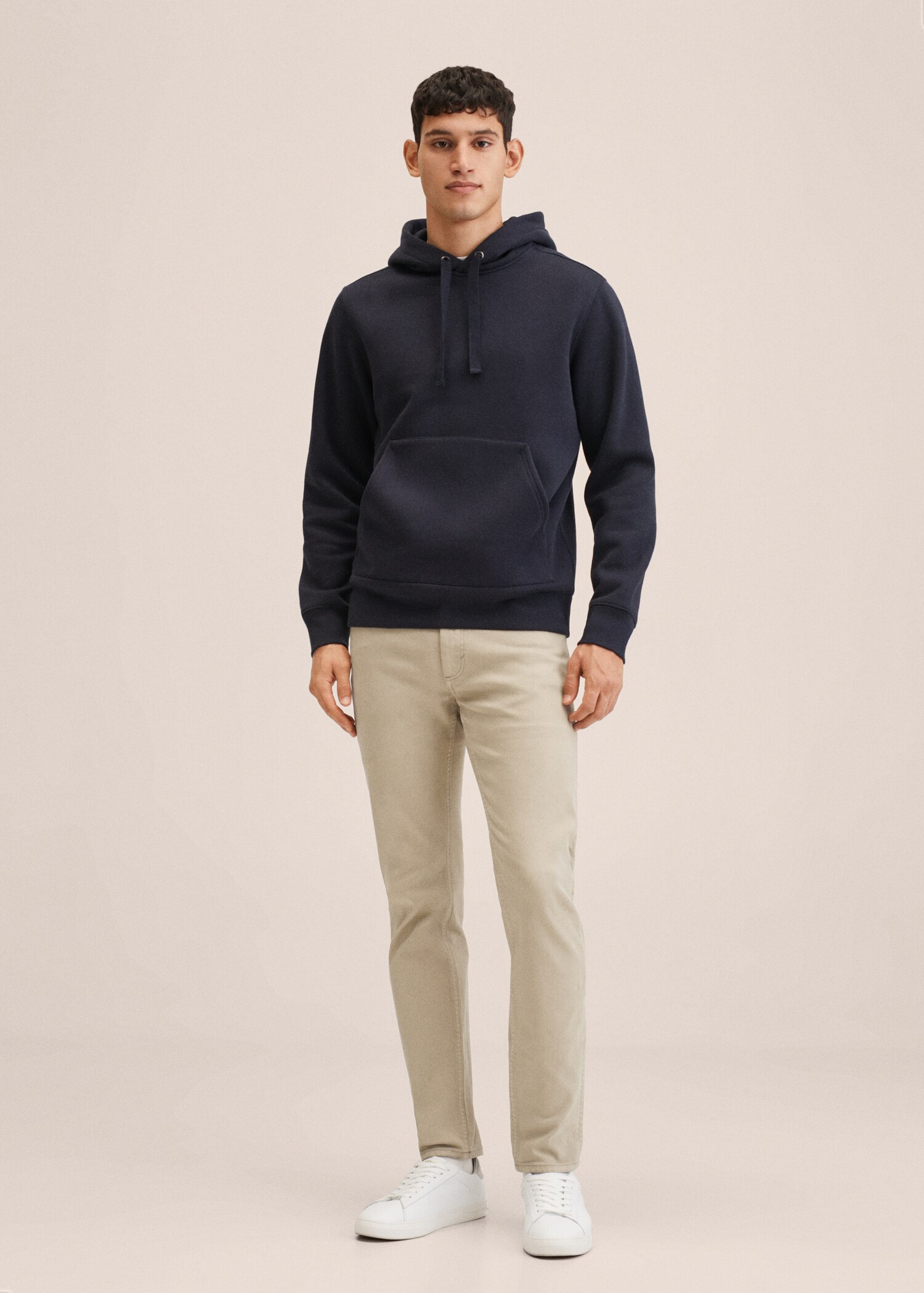 Slim-fit coloured jeans - General plane