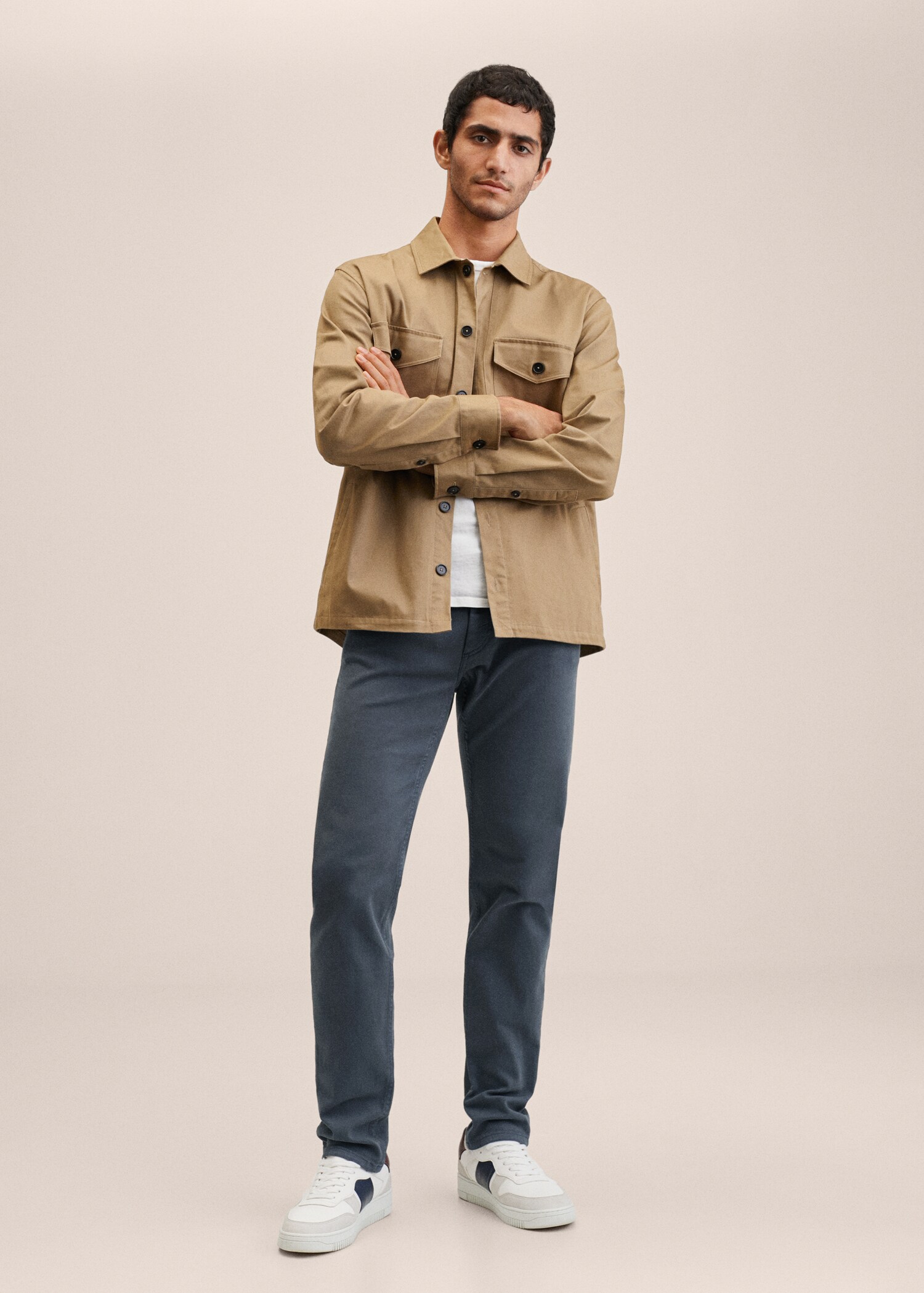 Jeans slim fit color - Plano general