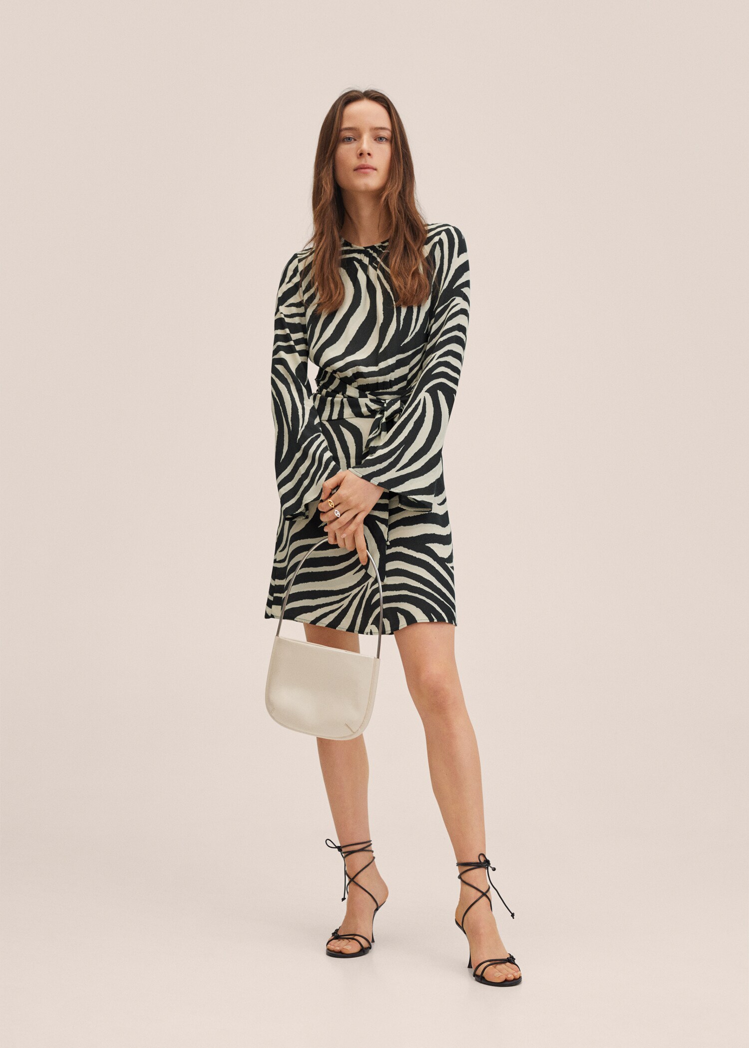 Vestido animal print - Plano general