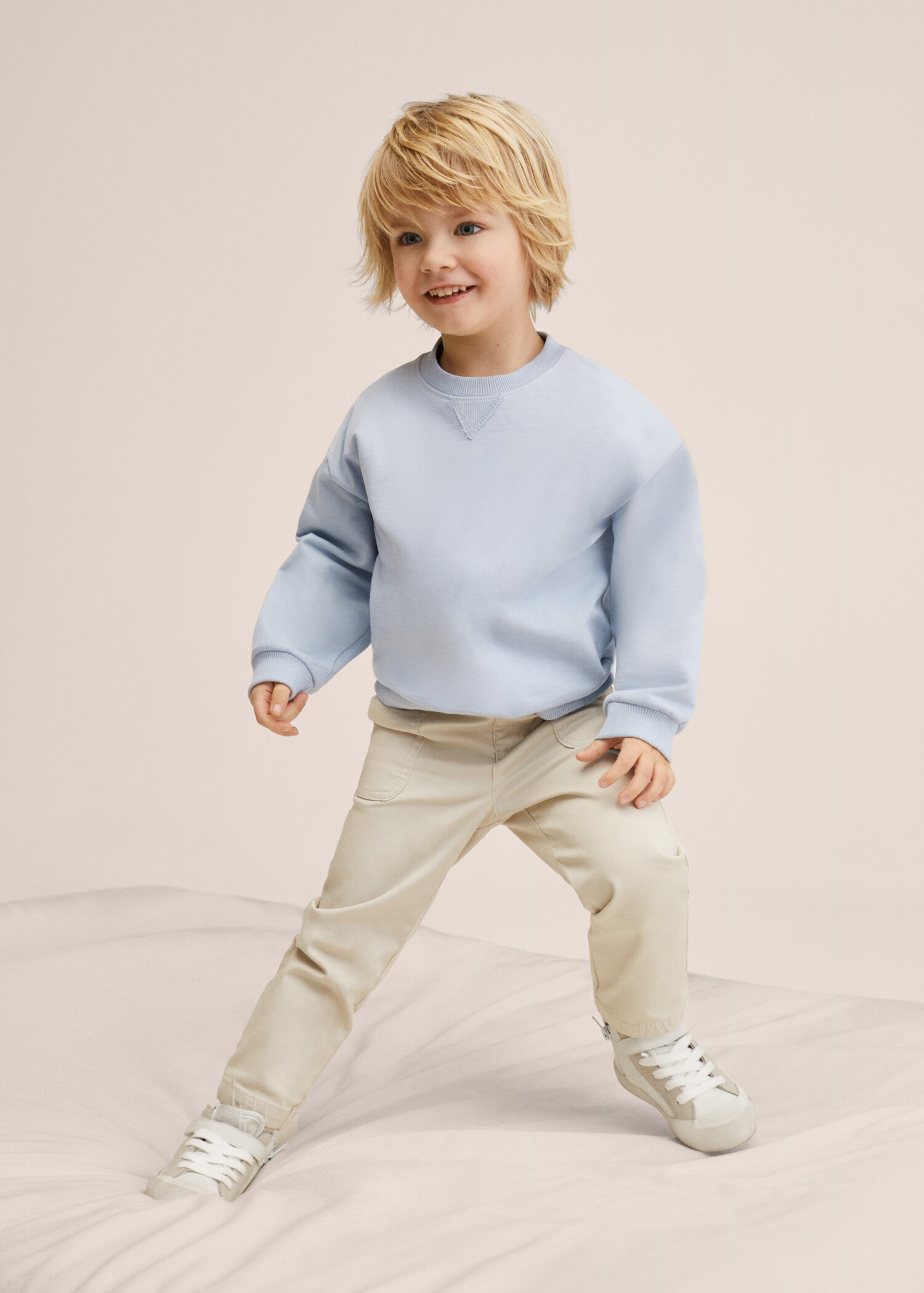 Bavlněná mikina oversize - Celkový náhled