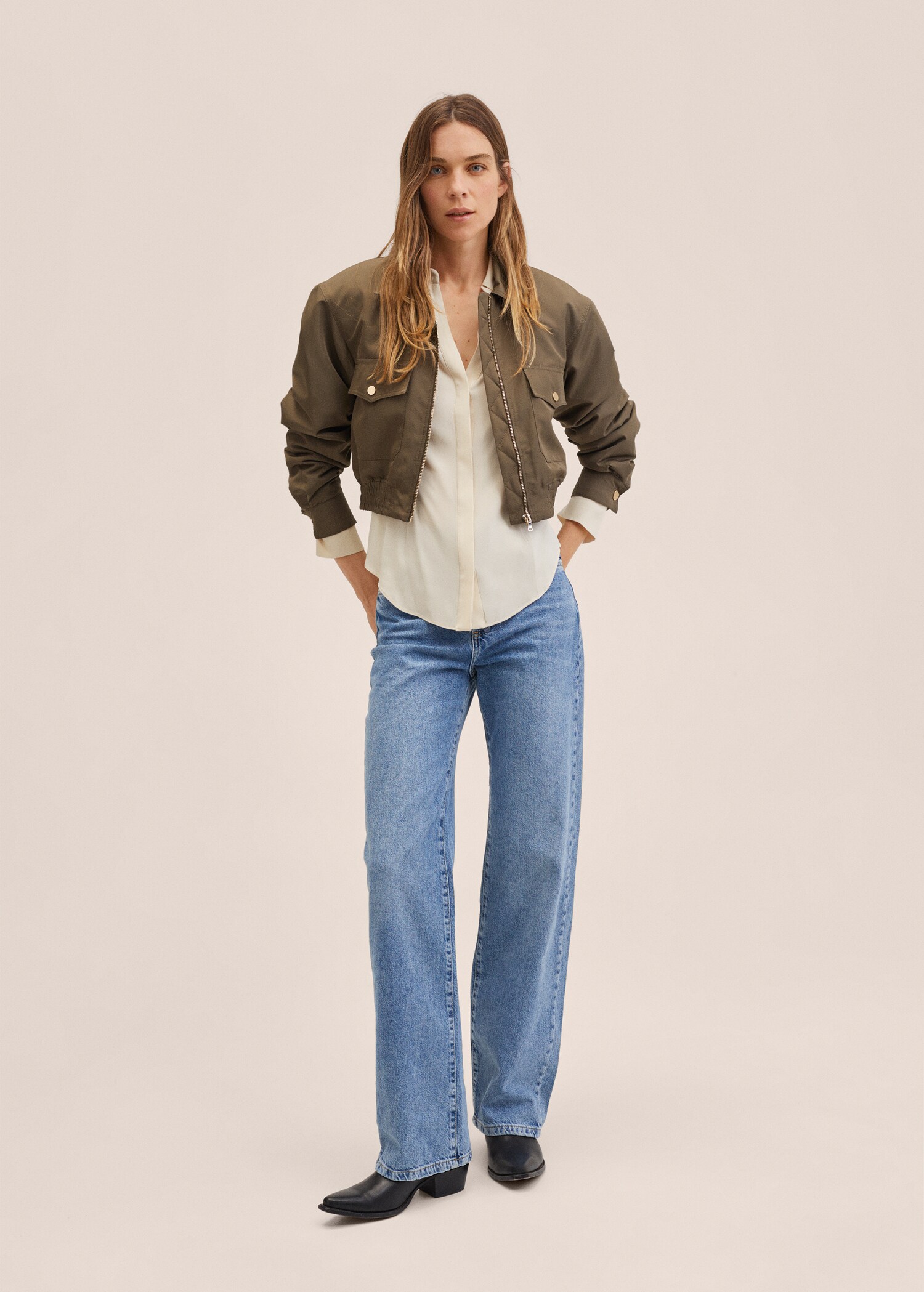 Basic fitted shirt - General plane