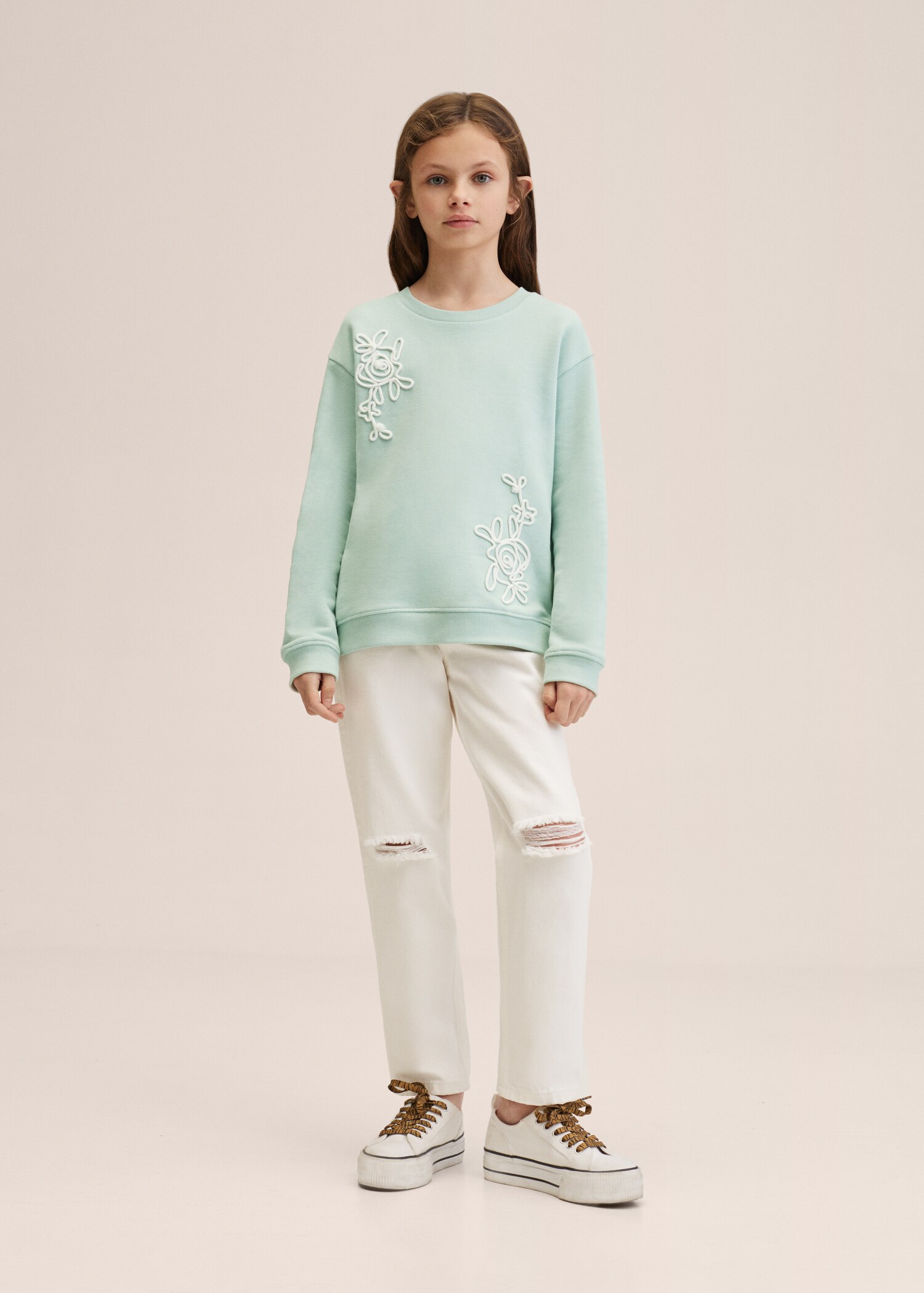 Sudadera algodón dibujo - Plano general