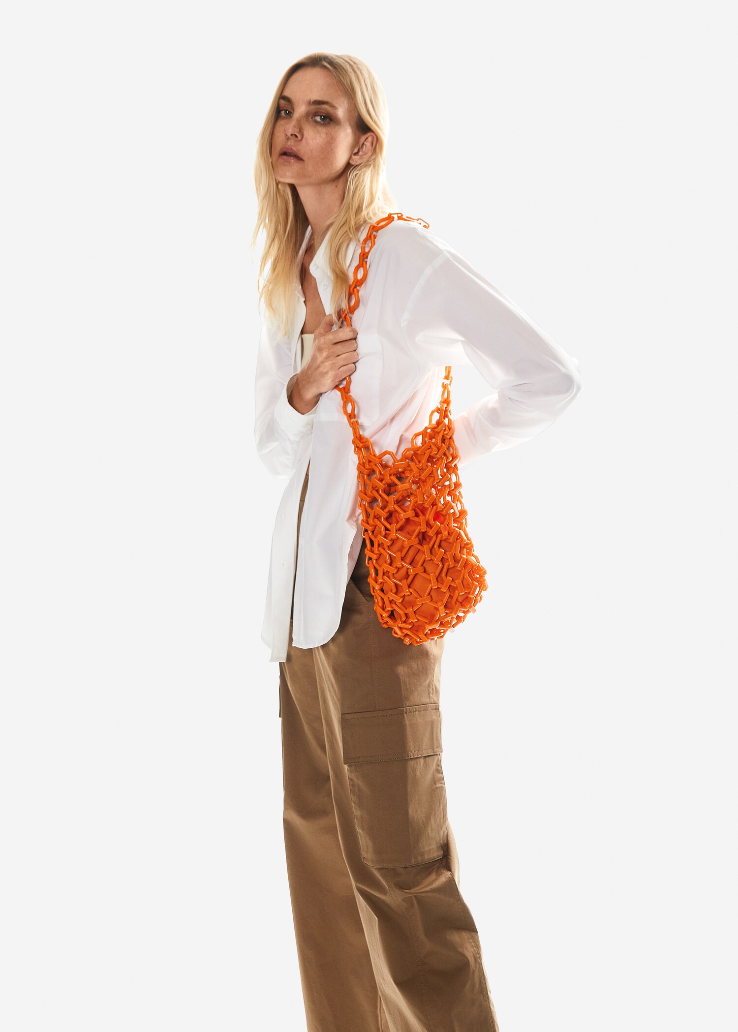 Bolso saco arandelas - Plano general