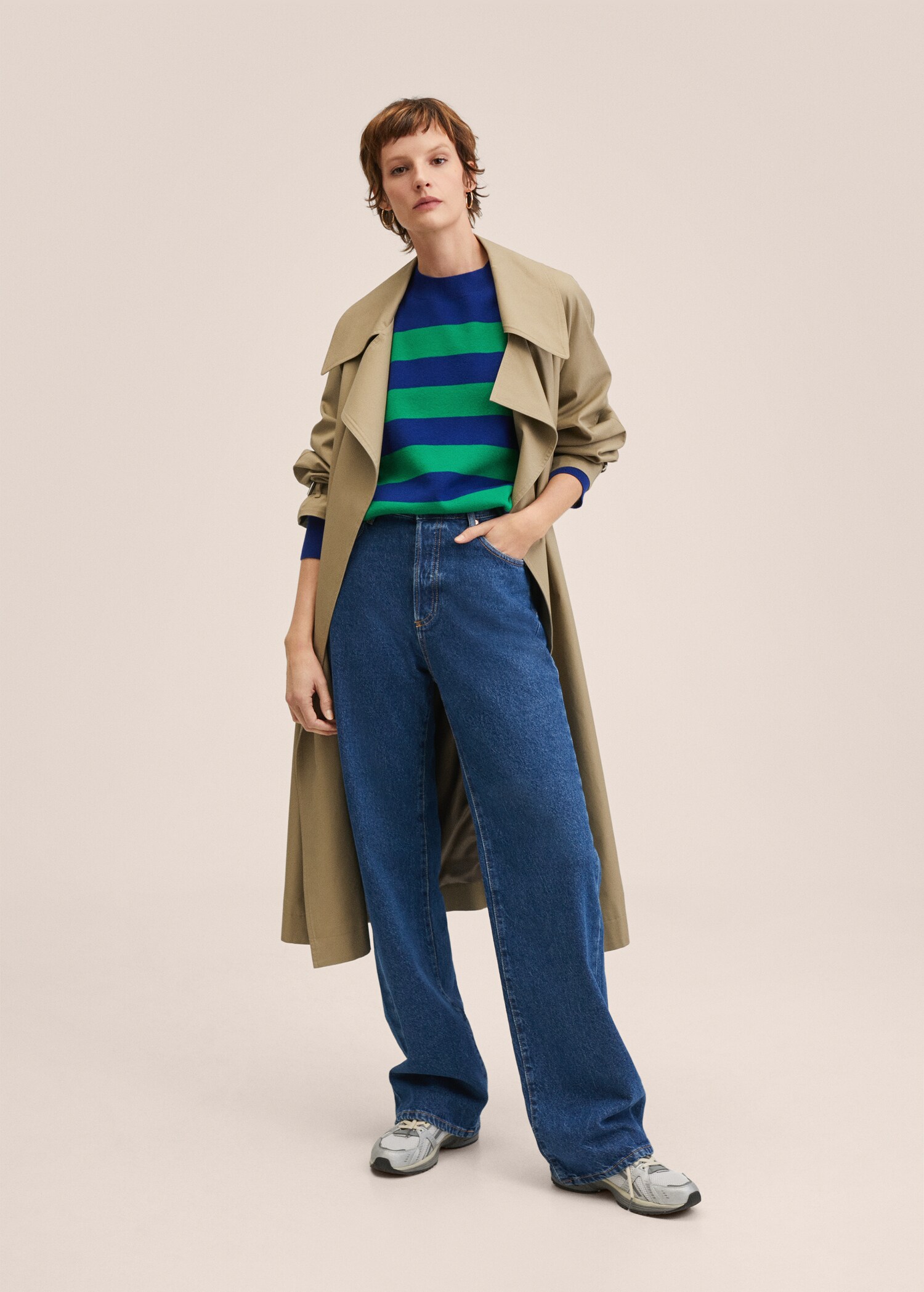 Pull-over maille oversize - Plan général