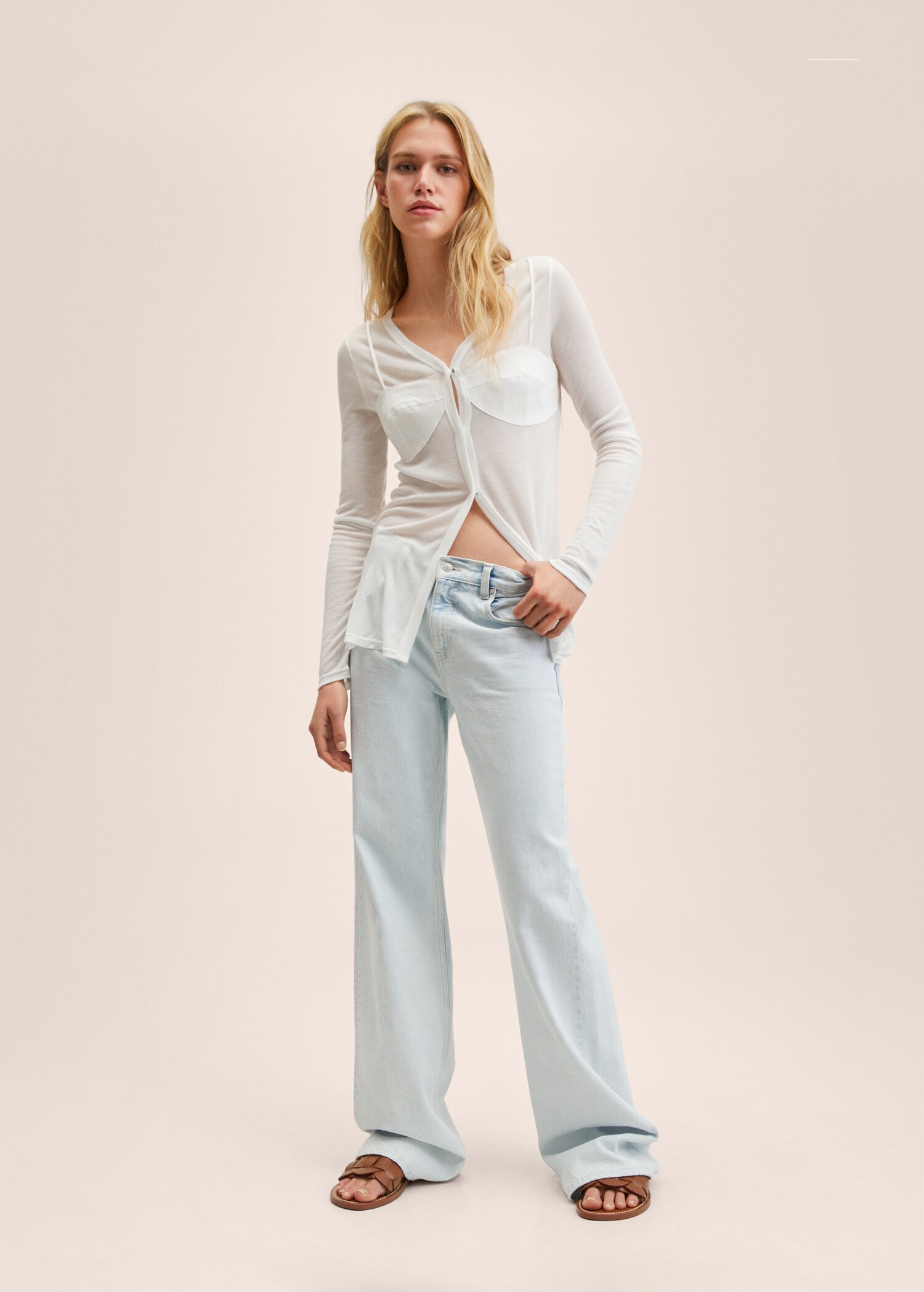 Blusa fluida lyocell - Piano generale