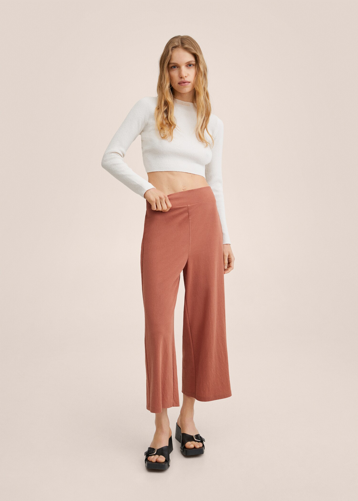 Jupe-culotte fluide - Plan général