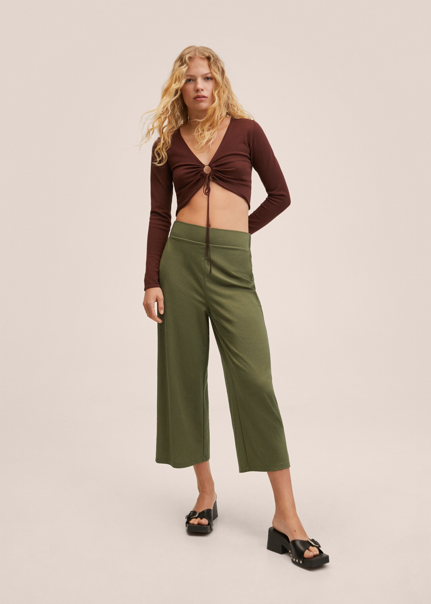 Jupe-culotte fluide - Plan général