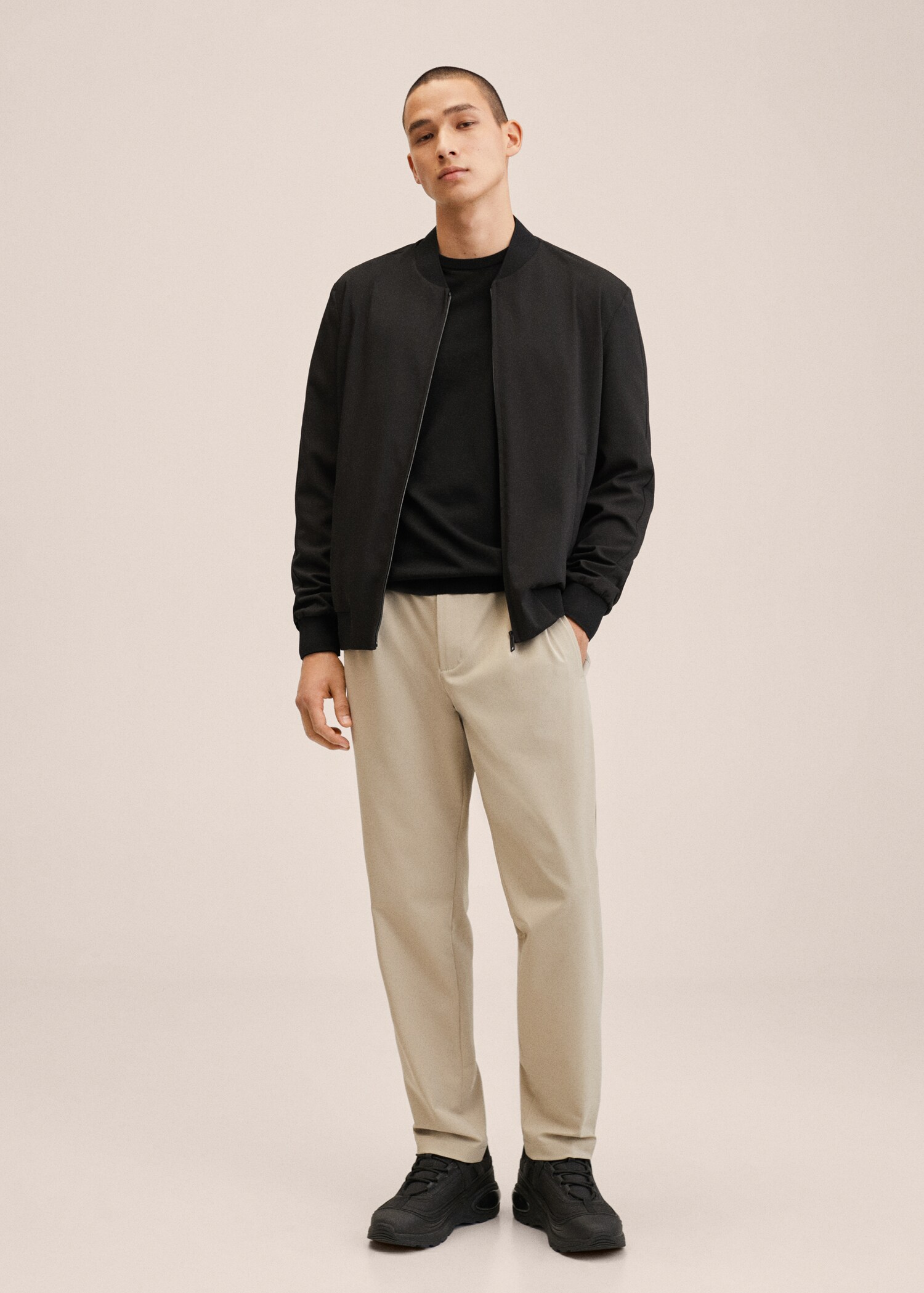 Chaqueta bomber empacable - Plano general