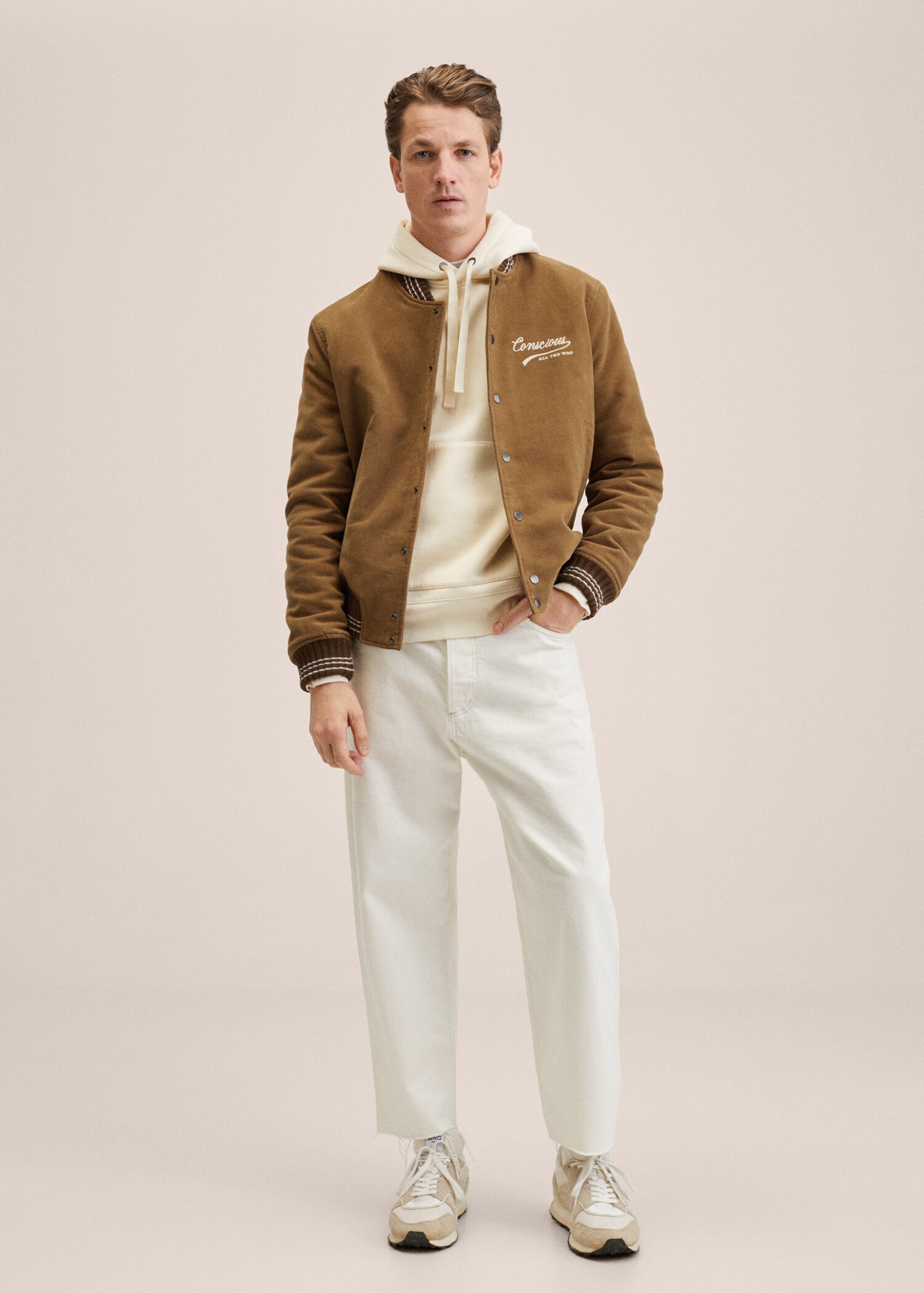 Chaqueta bomber varsity - Plano general
