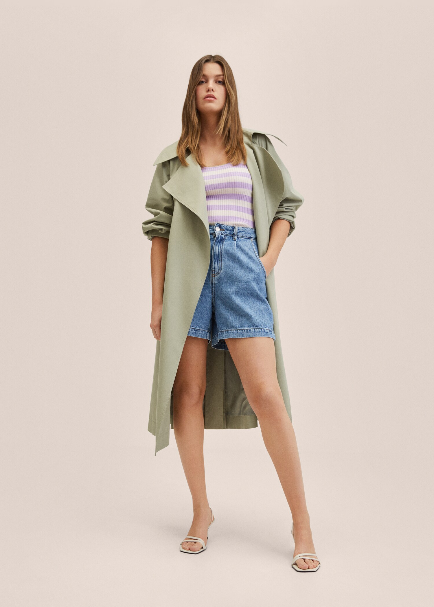 Striped knit top - General plane