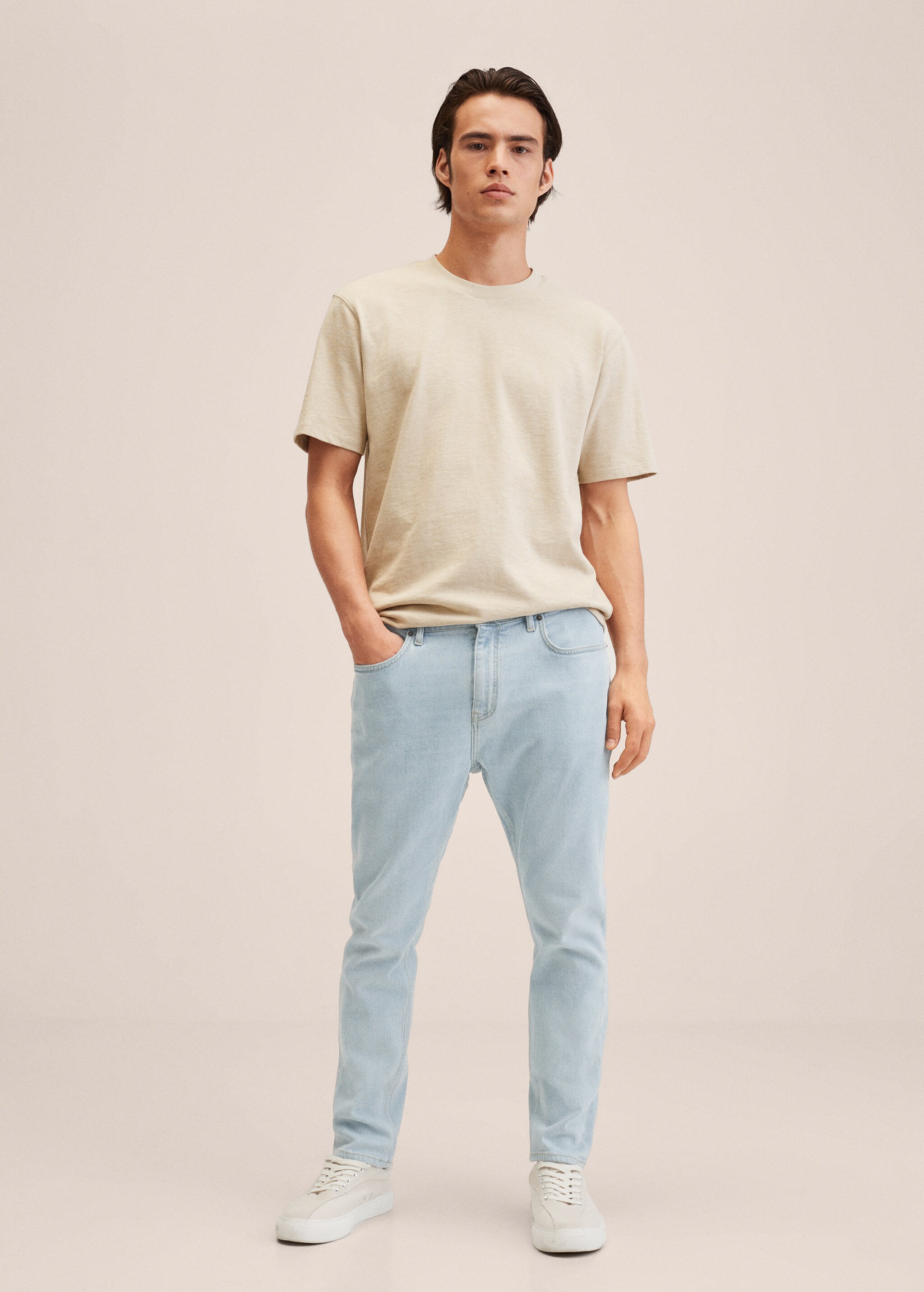Tom tapered-fit lyocell jeans - General plane